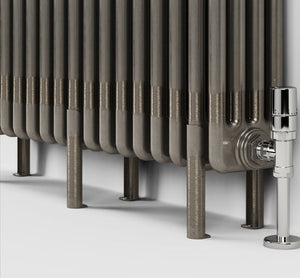 gravity support foot for column radiators