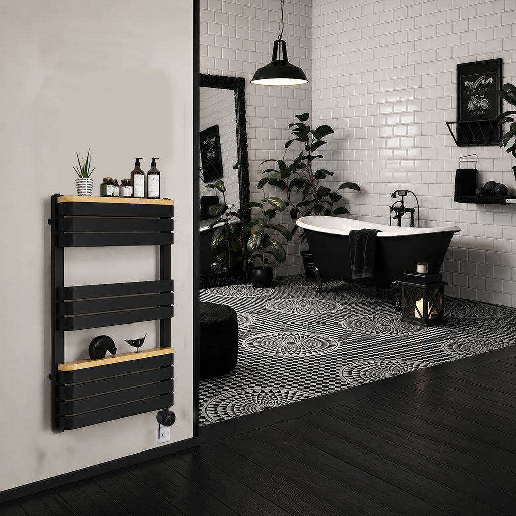 01-dq-tesoro_-800h-x-500w_mm_-300w-electric-towel-rail_-ultra-matt-black-_wi-fi-controlled-with-terma-veo-element-in-black_black_-15-28-_c
