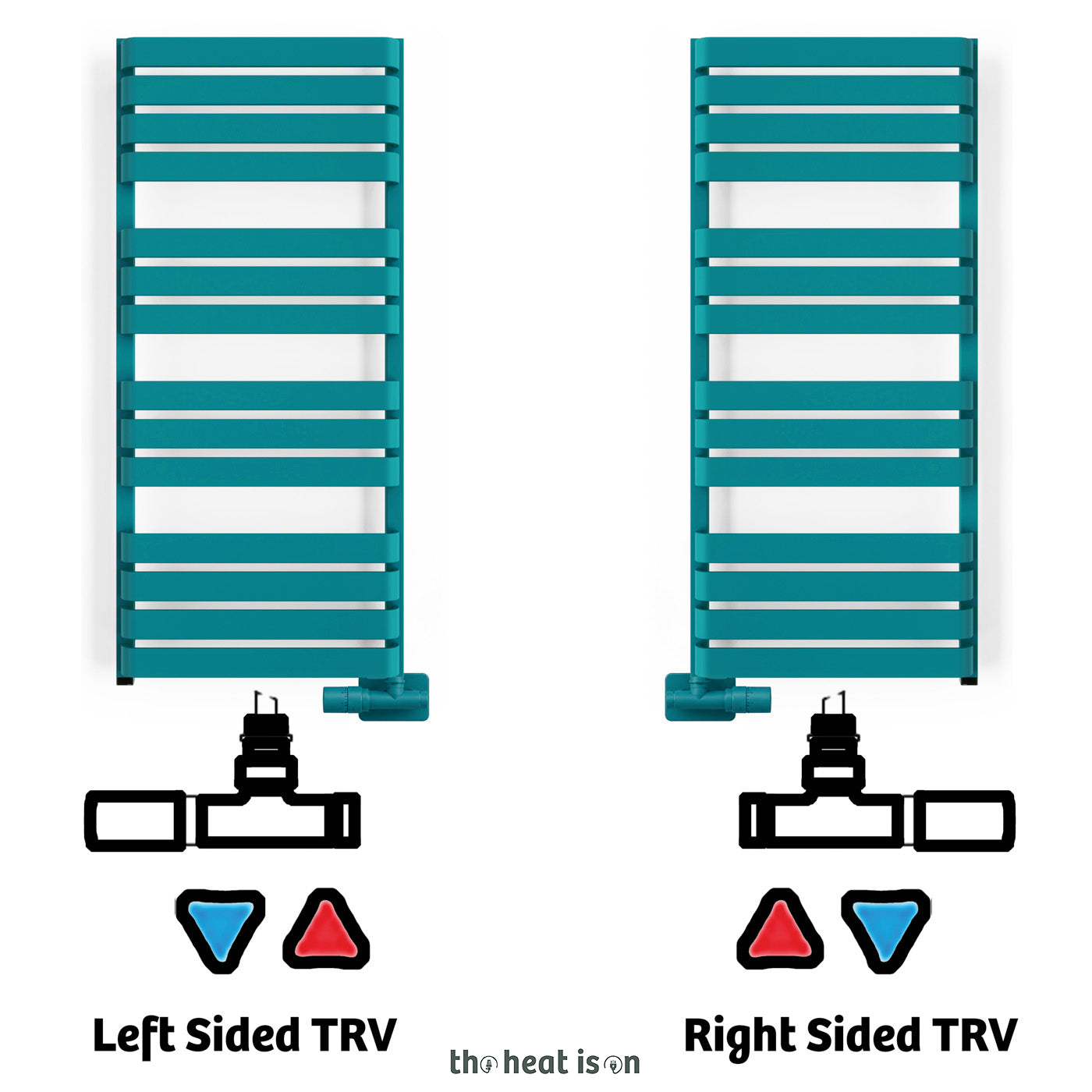 01-terma-warp-t-one-dual-fuel-towel-rail-1110h-x-500wmm-1887-btus-600w-matt-teal-ral-5018-with-unico-dual-fuel-valve-in-chrome-internal-one-element-45-60oc