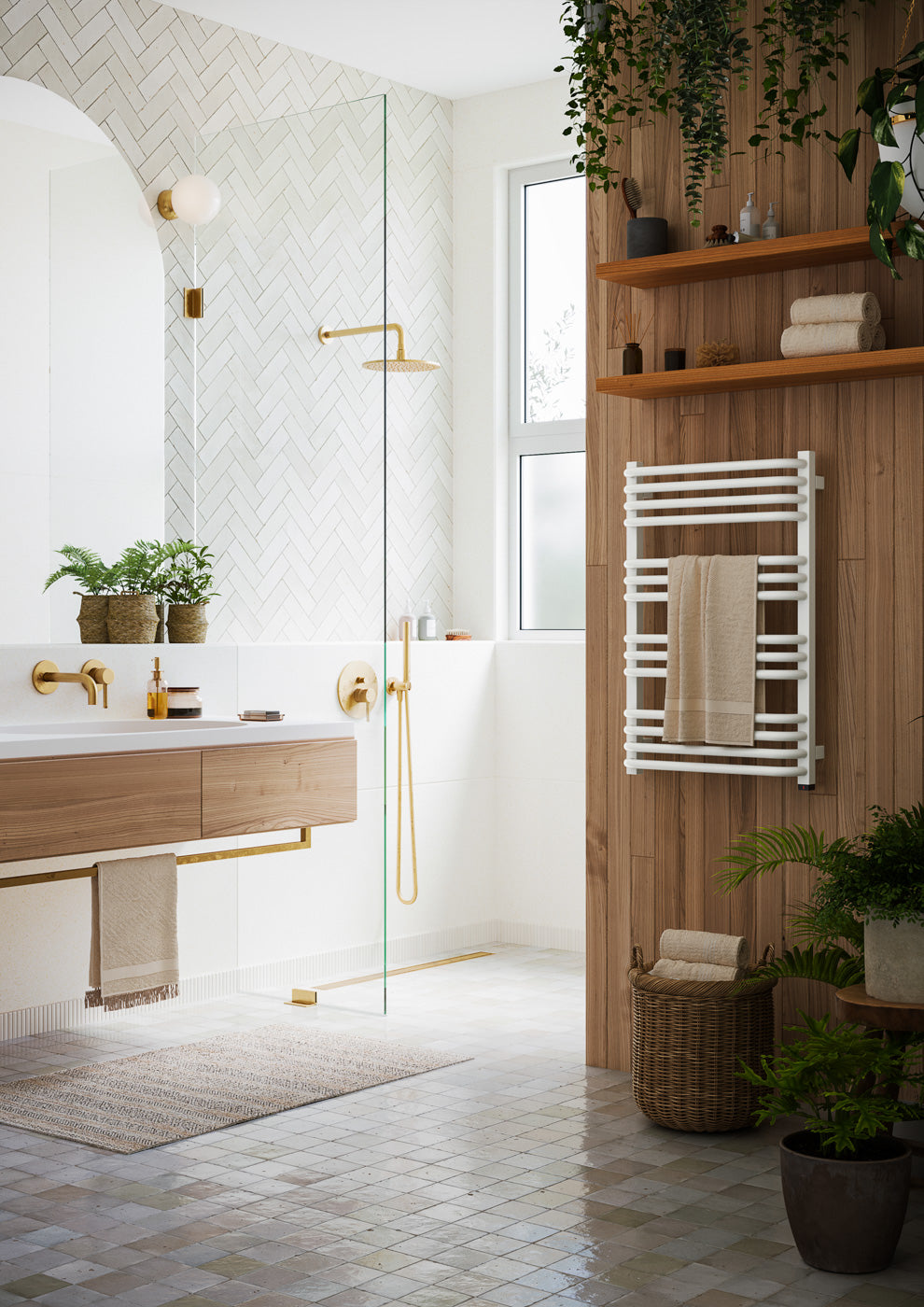 01_Terma-ALEX-ONE-_-45_60-deg._-45_60-deg._-760h-x-500w_mm_-400w-Electric-Towel-Rail_-Silk-White-_RAL-9016