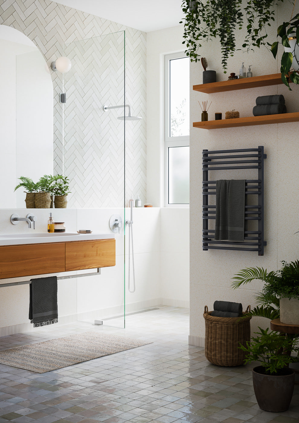 01_Terma-ALEX-ONE-_-45_60-deg._-760h-x-500w_mm_-400w-Electric-Towel-Rail_-Modern-Grey
