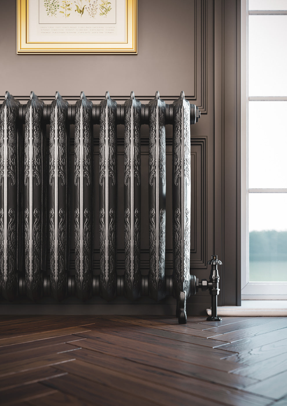 01_Terma-OXFORD-E-_Wi-Fi_-UK-plug_-710h-x-606w_mm_-1-Kw-Cast-Iron-Electric-Radiator_-Raw-Metal