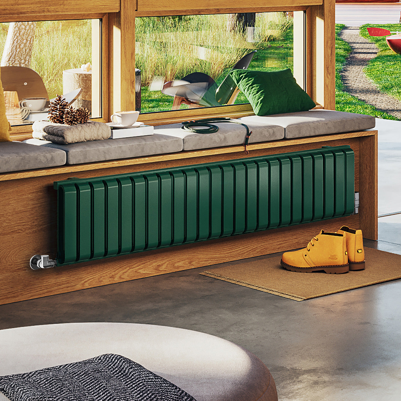 01_Terma-WARP-ROOM_-330h-x-1565w_mm_-3317-BTUs-Designer-Radiator_-RAL-6028-_Matt_-Green