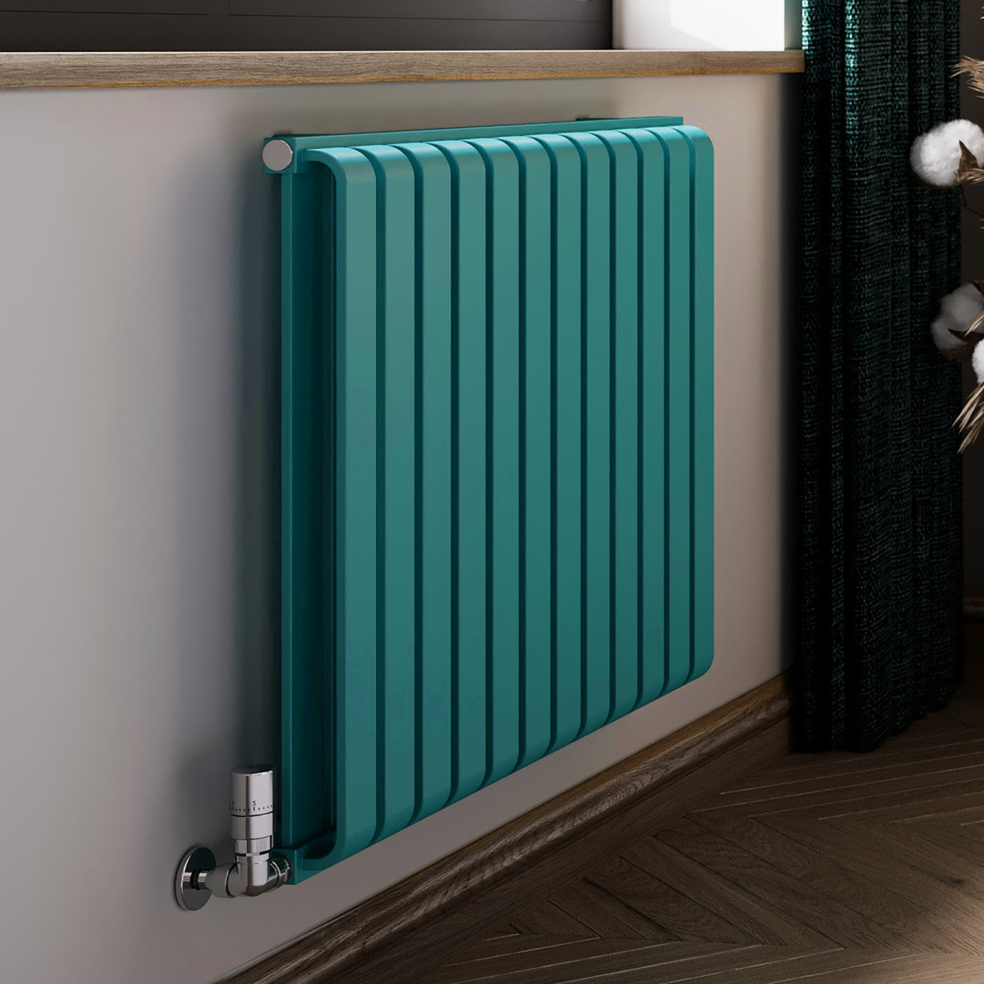 01_Terma-WARP-ROOM_-630h-x-785w_mm_-2960-BTUs-Heated-Towel-Rail_-RAL-5018-_Matt_-Teal