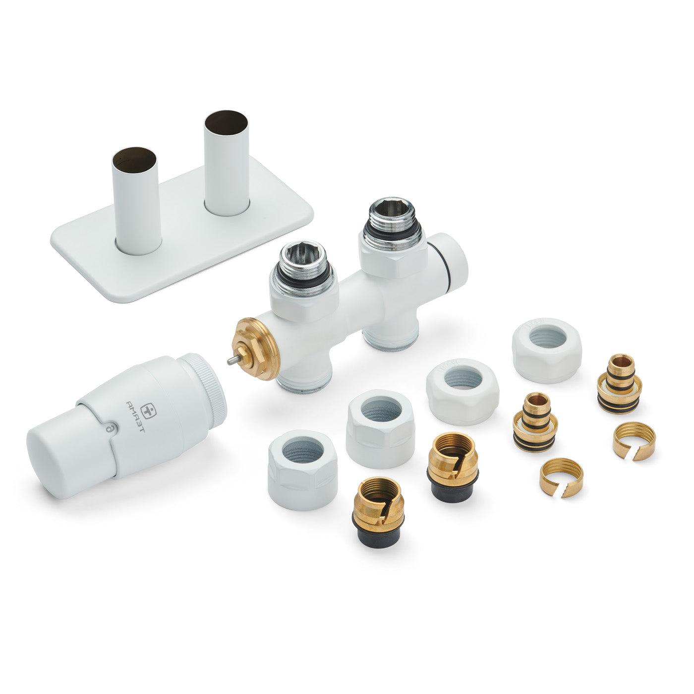 01_Thermostatic-50mm-Radiator-Valves-_TRVs_-_-Pipe-Masking_-Matt-White-_RAL-9016_-LEFT-or-RIGHT-SIDED-STRAIGHT_-TWINS