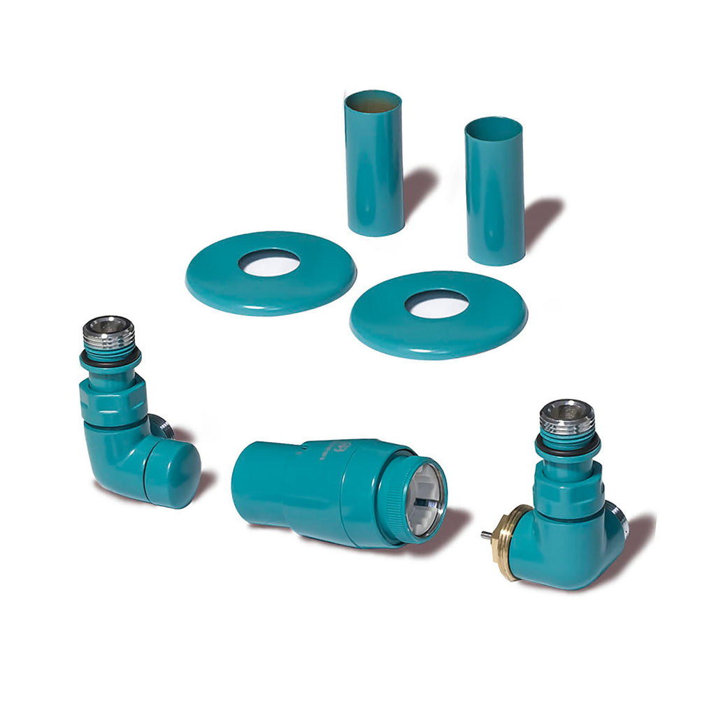 01_Thermostatic-Radiator-Valves-_TRVs_-_-Pipe-Masking_-Matt-Teal-_RAL-5018_-RIGHT-SIDED_-3-AXIS-_CORNER_-VISION