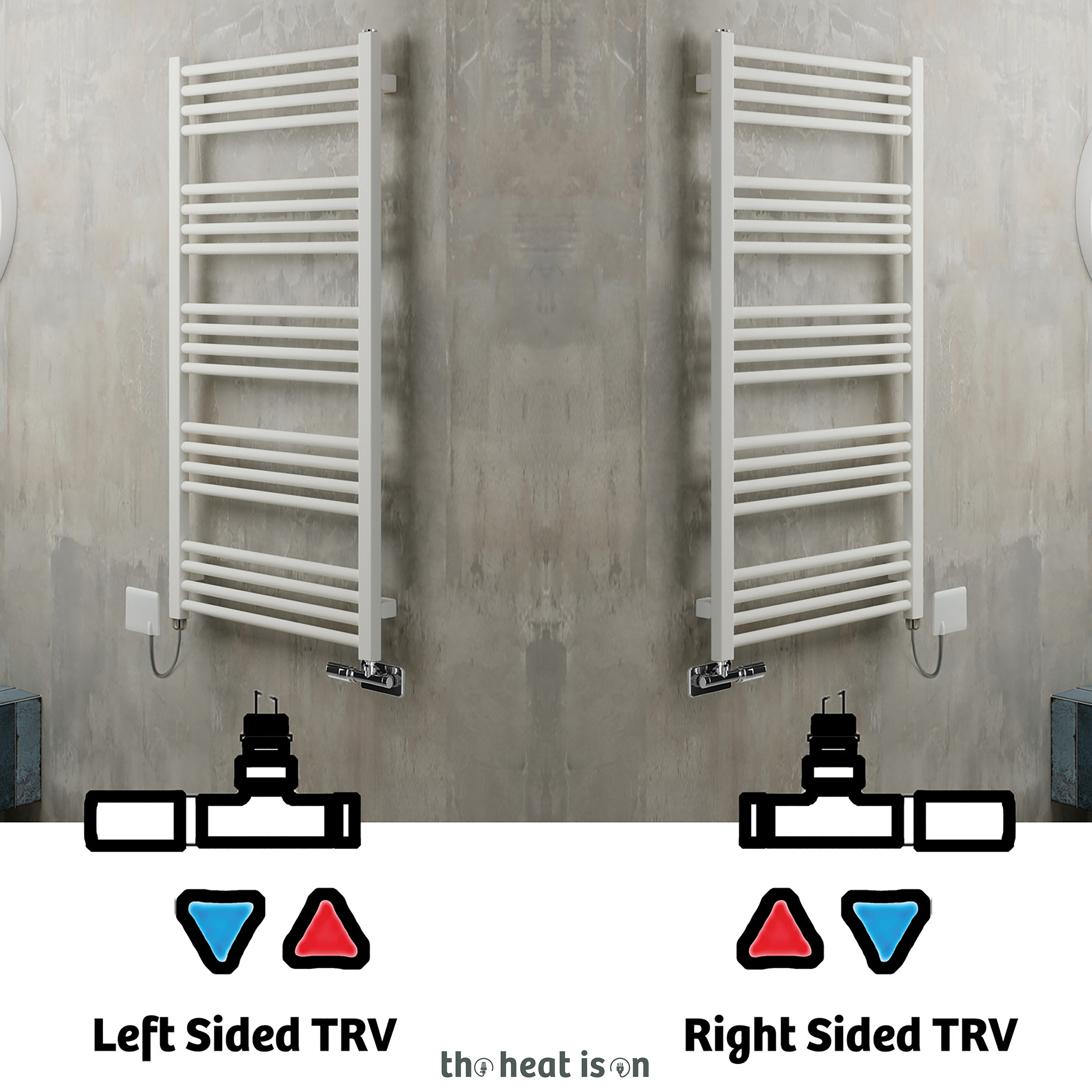 01_terma-fiona-dual-fuel-towel-rail_-1140h-x-500w_mm_-1662-btus_-600w_-super-matt-soft-ral-9016-_with-unico-dual-fuel-valve-in-chrome-_-sim-element_-one-set-temp-65oc