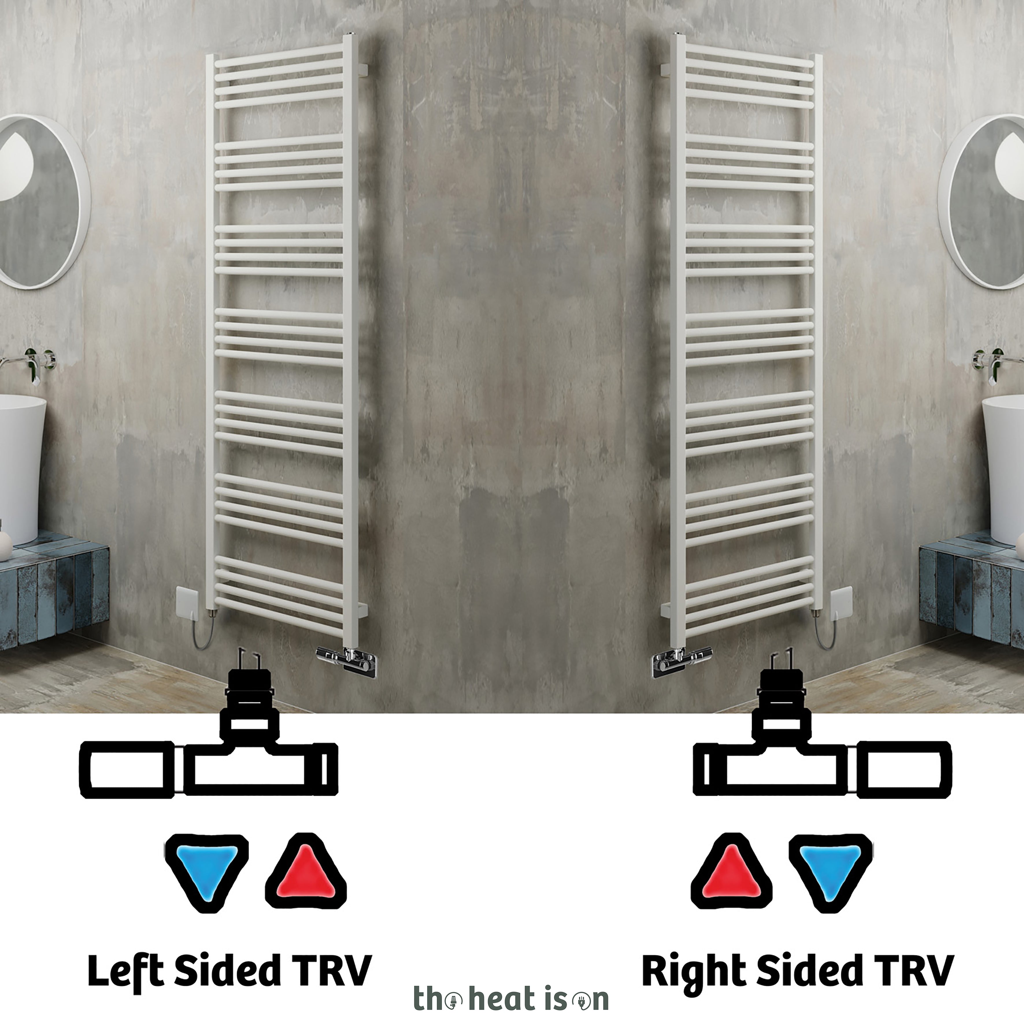 01_terma-fiona-dual-fuel-towel-rail_-1620h-x-500w_mm_-2351-btus_-800w_-super-matt-soft-ral-9016-_with-unico-dual-fuel-valve-in-chrome-_-sim-element_-one-set-temp-65oc