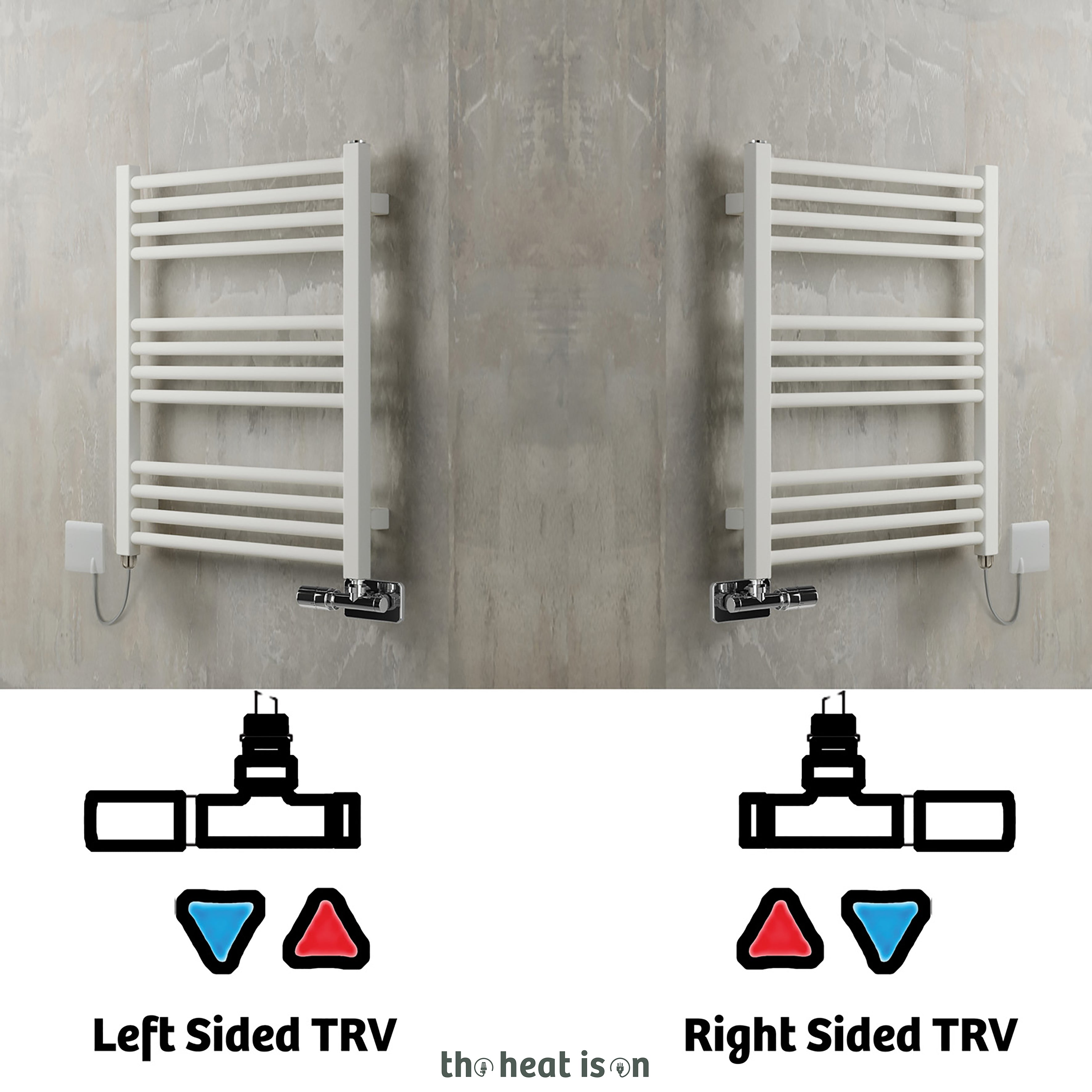 01_terma-fiona-dual-fuel-towel-rail_-660h-x-500w_mm_-986-btus_-300w_-super-matt-soft-ral-9016-_with-unico-dual-fuel-valve-in-chrome-_-sim-element_-one-set-temp-65oc