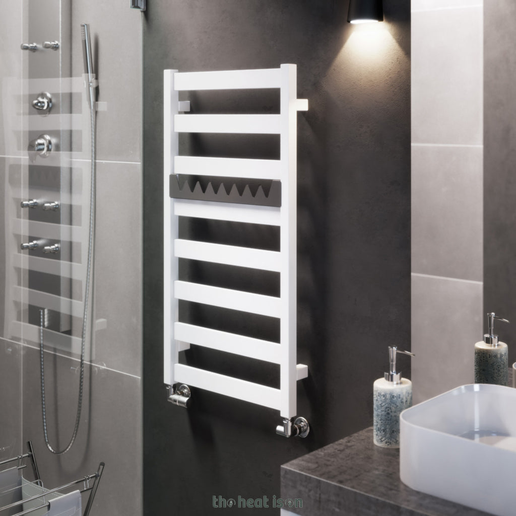 02-metal-hanger-shelf-accessory-happy-hanger-shark-300mm-wide-matt-ral-7015-slate-grey-for-terma-vivo-towel-rail