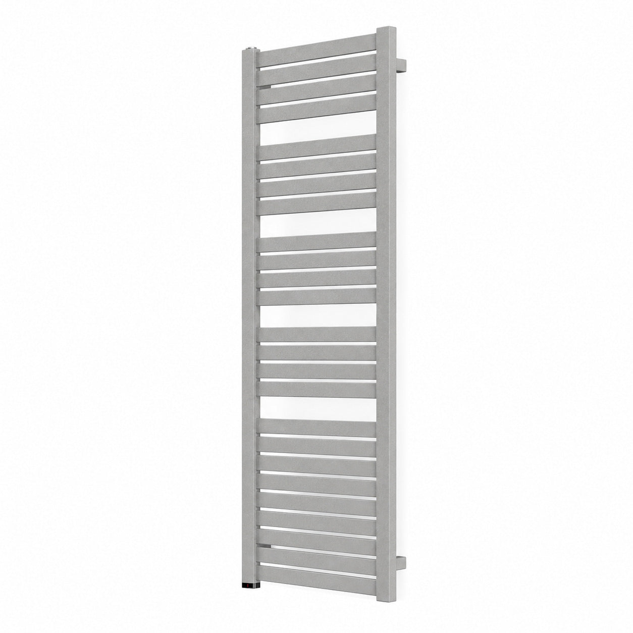 Terma MANTIS ONE, 1560h x 440w(mm), 800w  Electric Towel Rail, RAL 9005 Salt n Pepper (with Internal ONE Element (manual/optional IR controllable), 45/60°c)