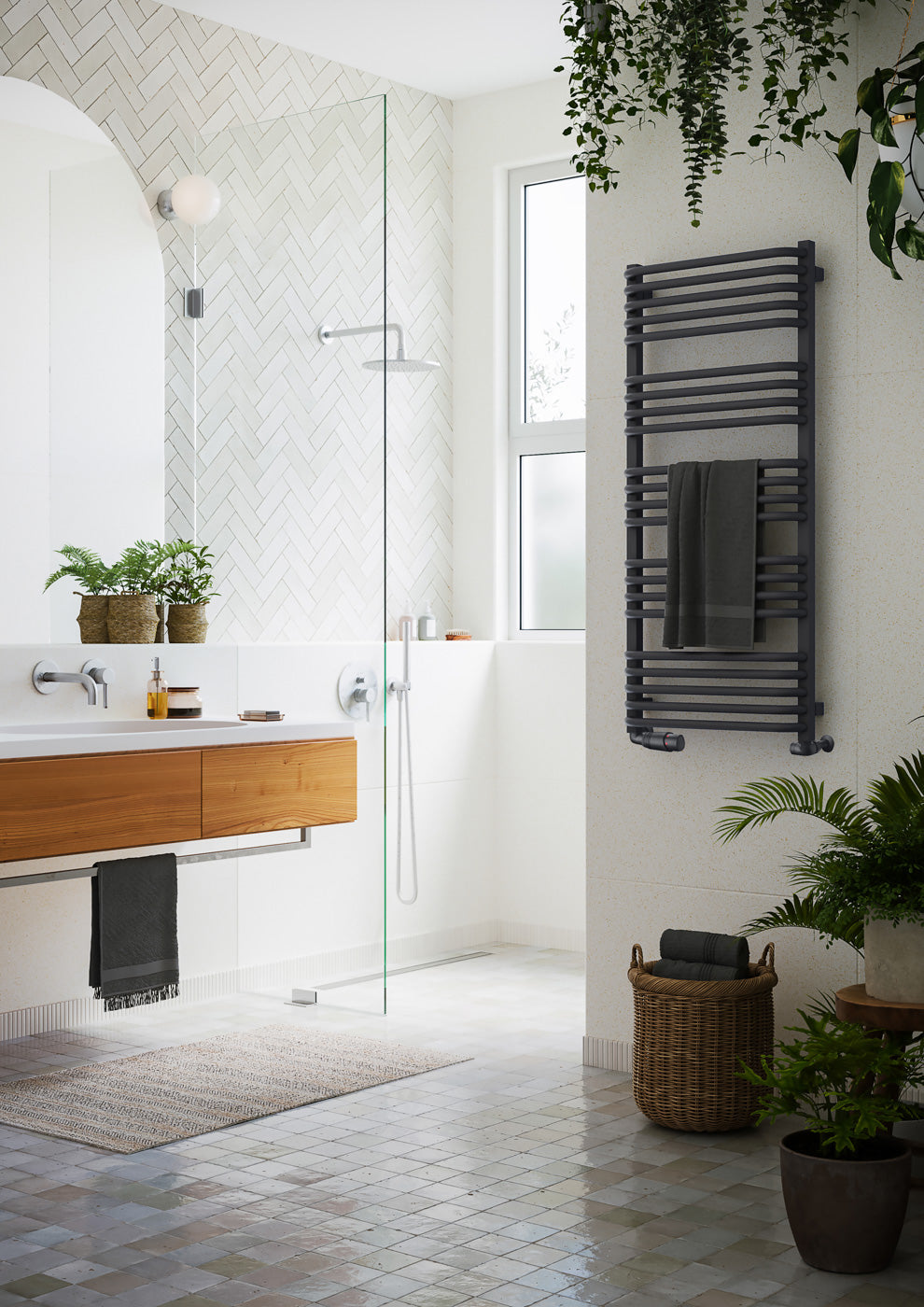 02_Terma-ALEX_-1140h-x-500w_mm_-2015-BTUs-Heated-Towel-Rail_-Modern-Grey