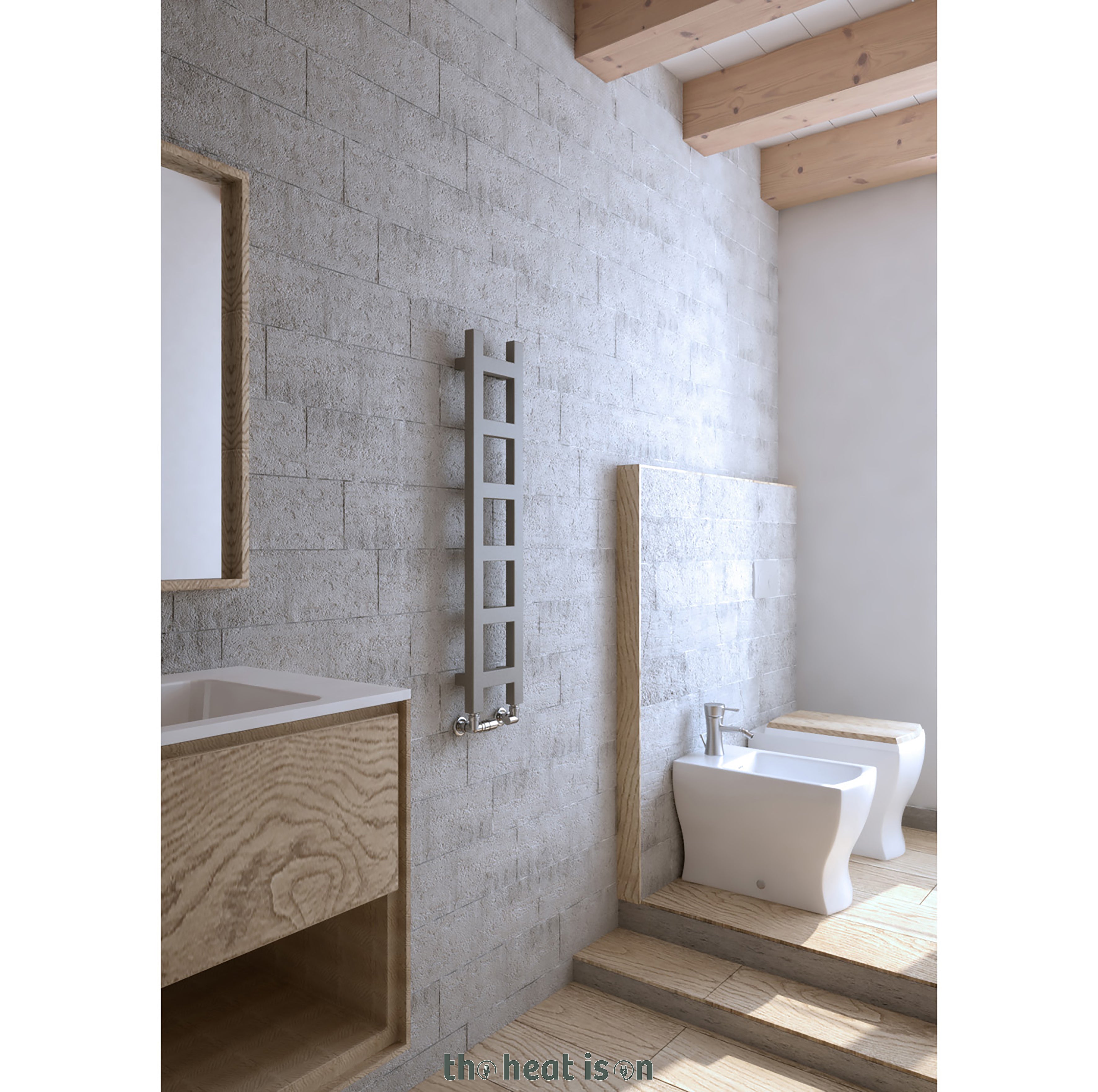 02_Terma-EASY_-960h-x-200w_mm_-638-BTUs-Heated-Towel-Rail_-Sparkling-Gravel-Taupe_18afc961-35f0-427e-9226-9db1ebe7d257