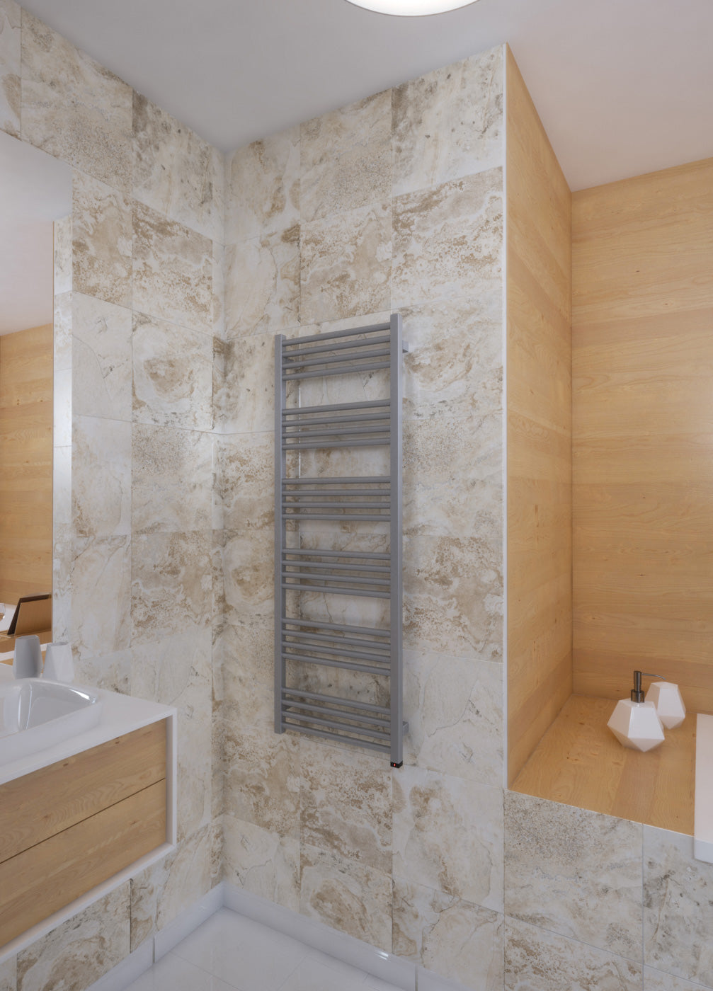 02_Terma-FIONA-ONE-_internalised-element-45_60-deg._-1380h-x-480w_mm_-600w-Electric-Towel-Rail_-Silk-Taupe-Grey
