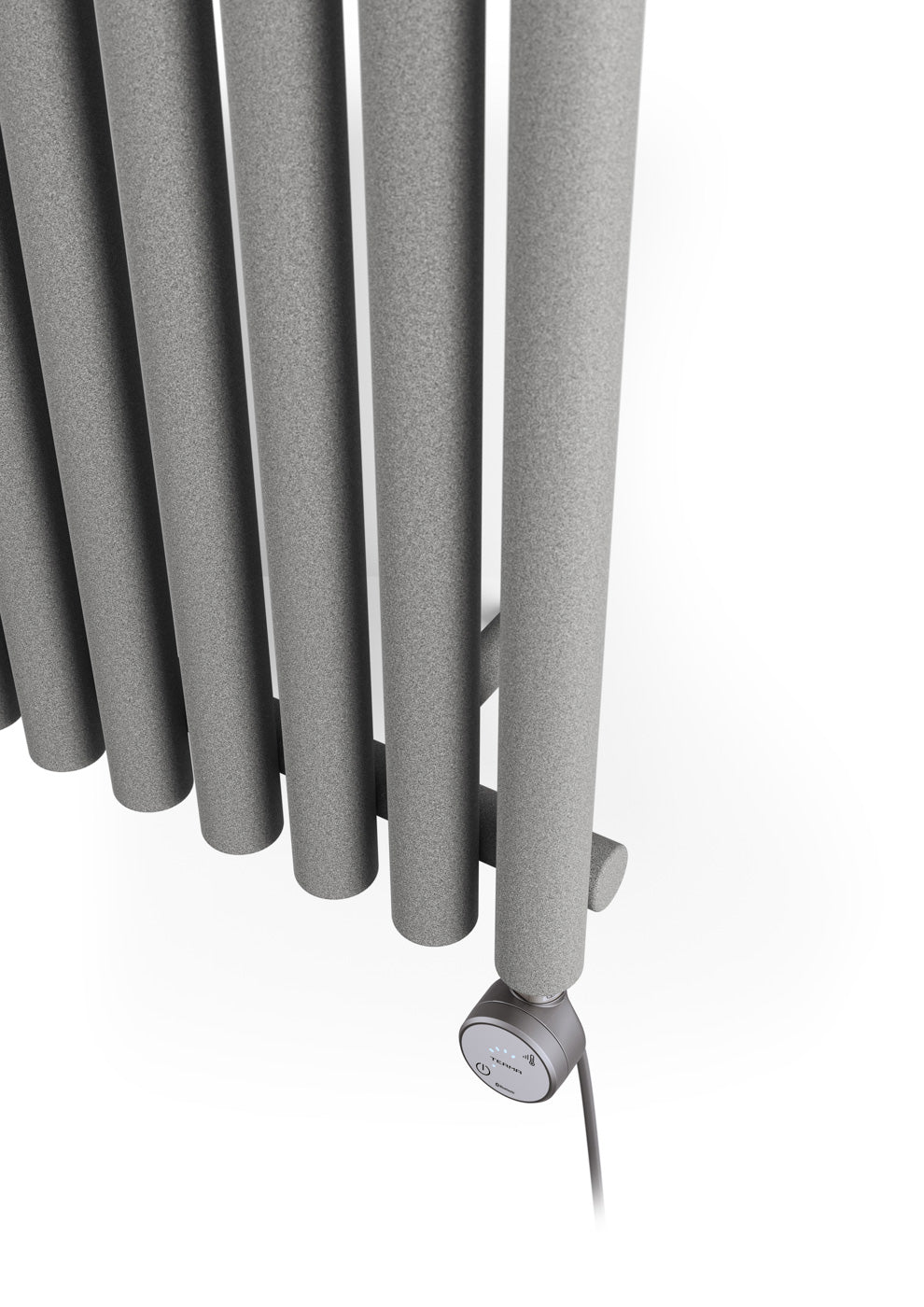02_Terma-ROLO-ROOM-E-_Bluetooth_-1800h-x-480w_mm_-1-Kw-Electric-Radiator_-Textured-Salt-n-Pepper-Grey