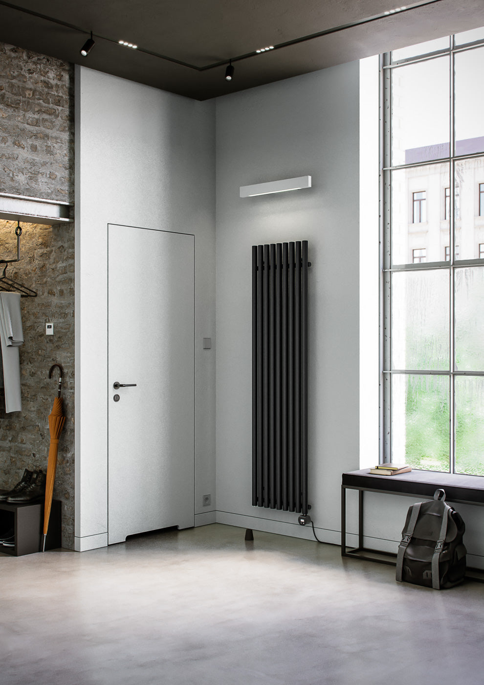 02_Terma-ROLO-ROOM-E-_Wi-Fi_-UK-plug_-1800h-x-480w_mm_-1-Kw-Electric-Radiator_-Textured-Heban-Black