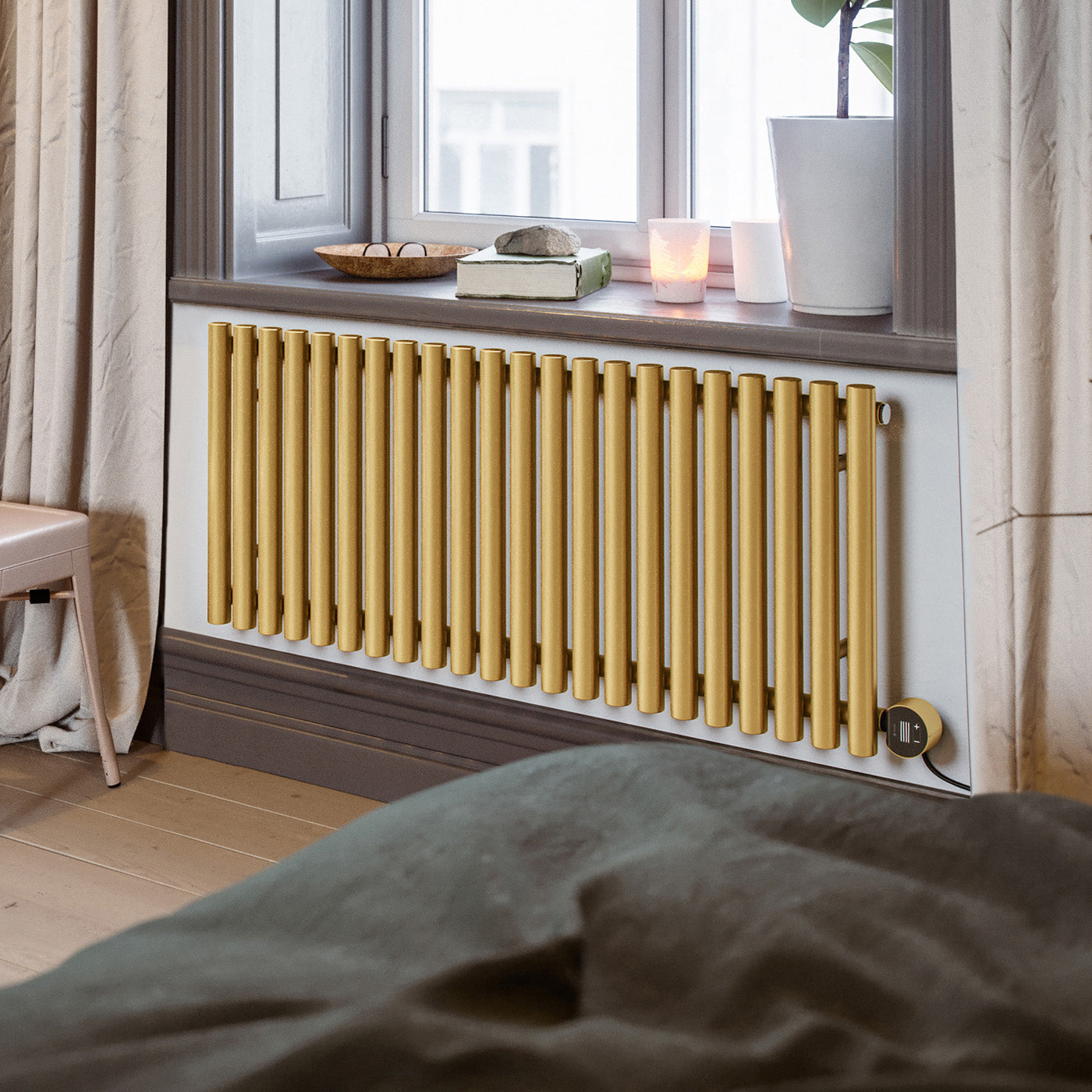 02_Terma-ROLO-ROOM-E-_Wi-Fi_-UK-plug_-580h-x-1195w_mm_-1-Kw-Electric-Radiator_-Matt-Brass