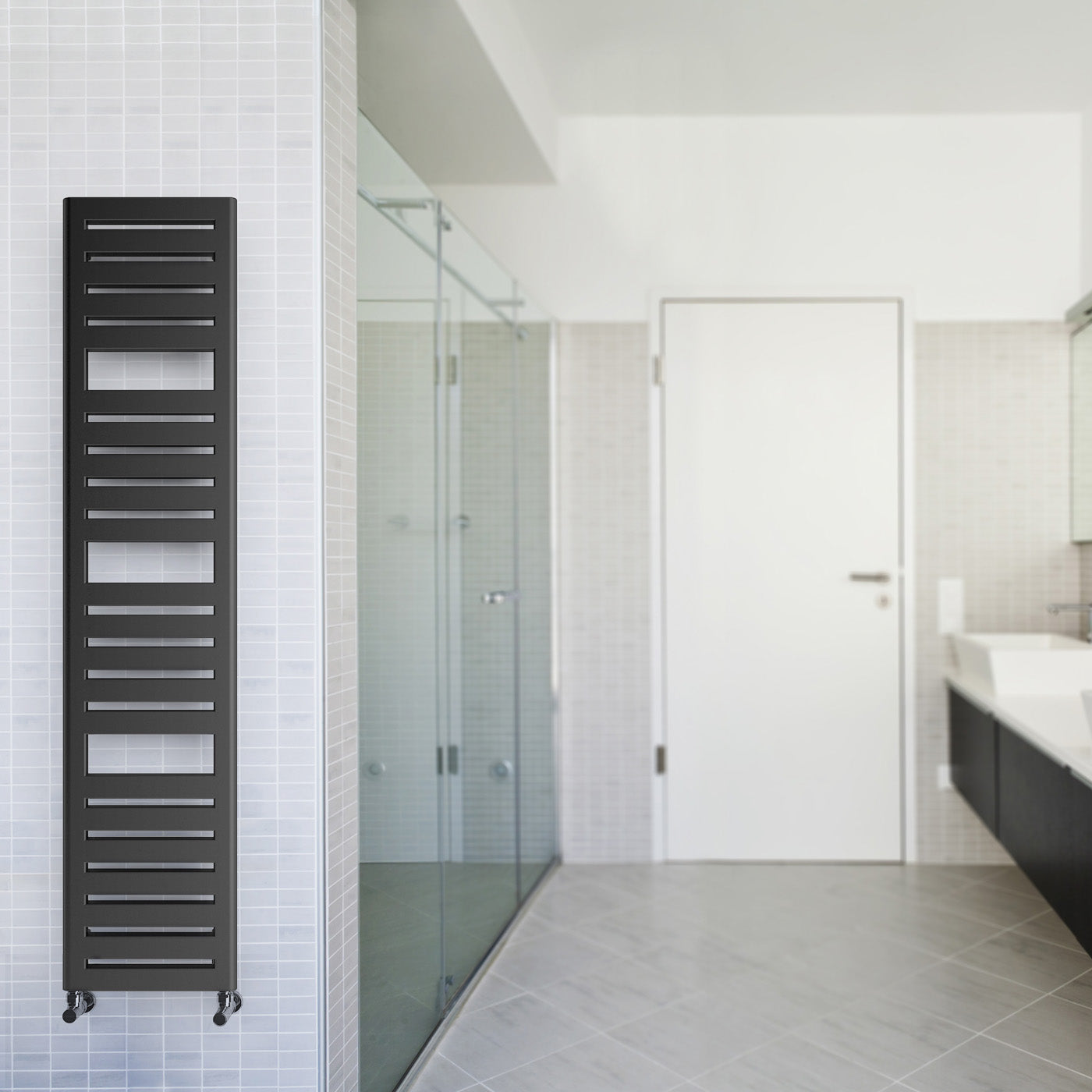 02_Terma-SALISBURY_-1360h-x-300w_mm_-1316-BTUs-Heated-Towel-Rail_-Metallic-Black