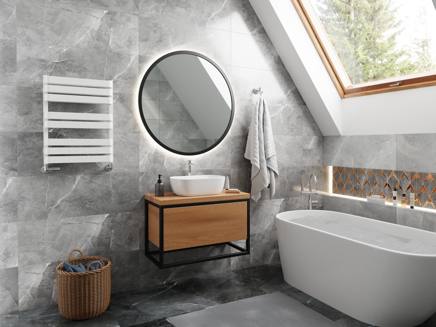 02_Terma-WARP-T-BOLD_-655h-x-500w_mm_-1569-BTUs-Heated-Towel-Rail_-Soft-9016-_Matt-White