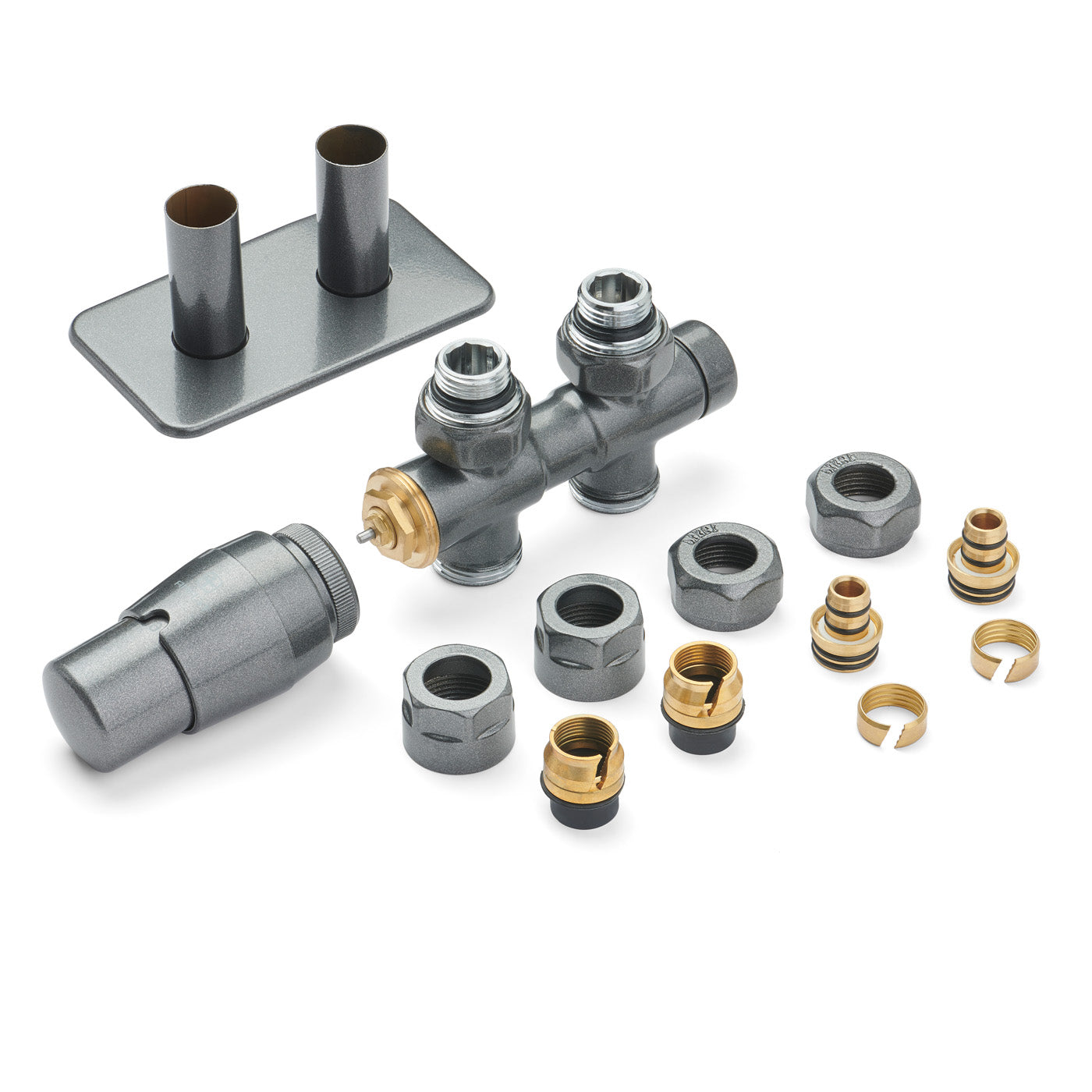 02_Thermostatic-50mm-Radiator-Valves-_TRVs_-_-Pipe-Masking_-Sparkling-Grey_-LEFT-or-RIGHT-SIDED-STRAIGHT_-TWINS