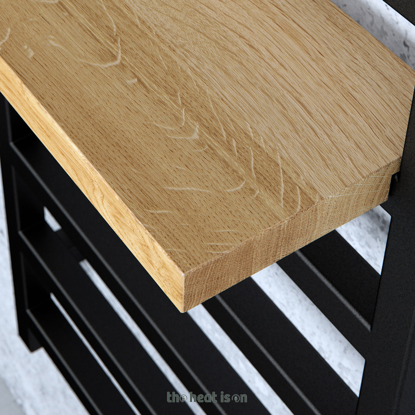 02_Wooden-Shelf-Accessory_-Beech_-for-Terma-SIMPLE-Towel-Rail_-500mm-Wide-Model