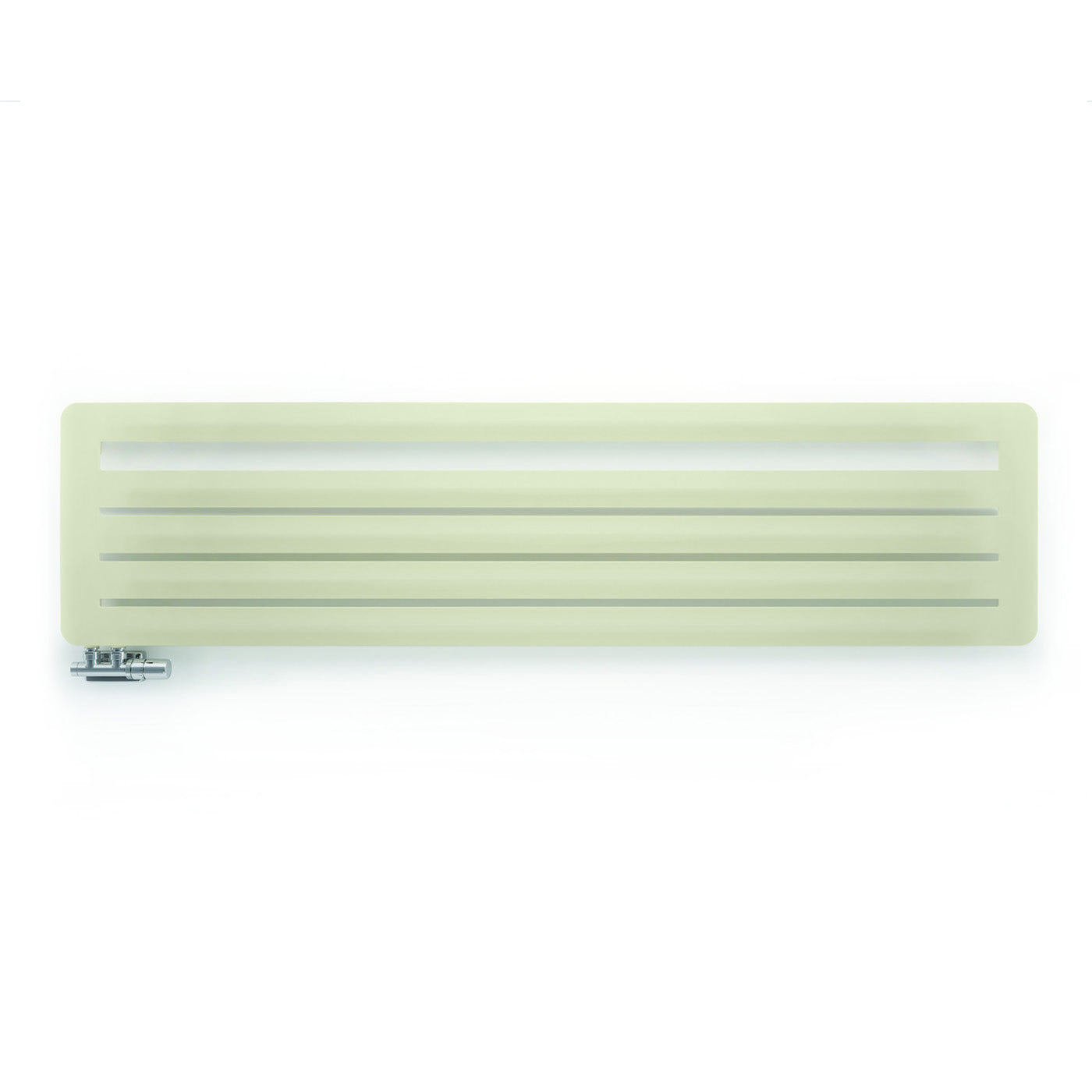 Terma AERO HG, 455h x 1800w(mm), 2457 BTUs, Heated Towel Rail, RAL 6019 Matt Pastel Green