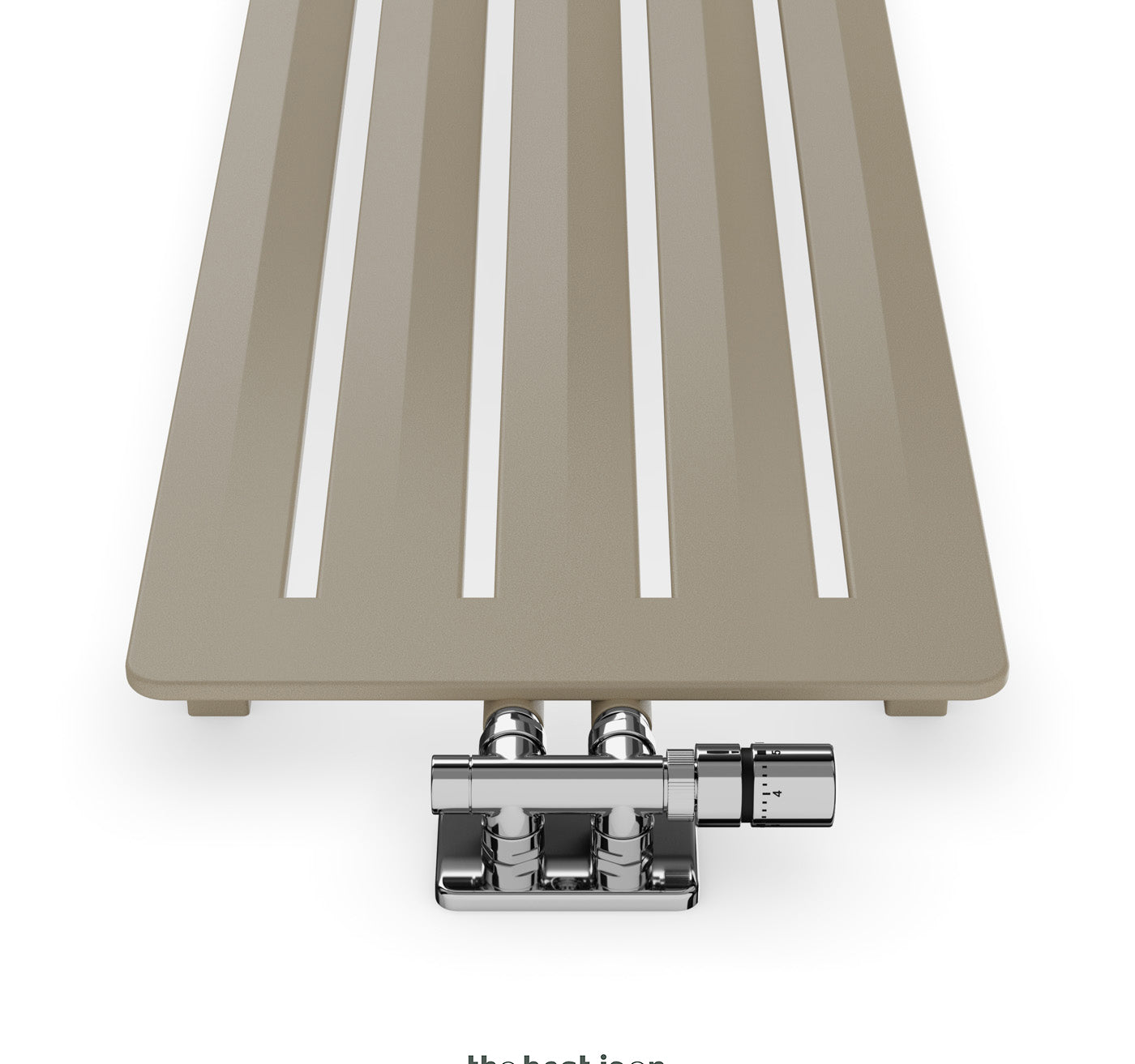 Terma AERO V, 1500h x 410w(mm), 1904 BTUs, Vertical Designer Radiator, Quartz