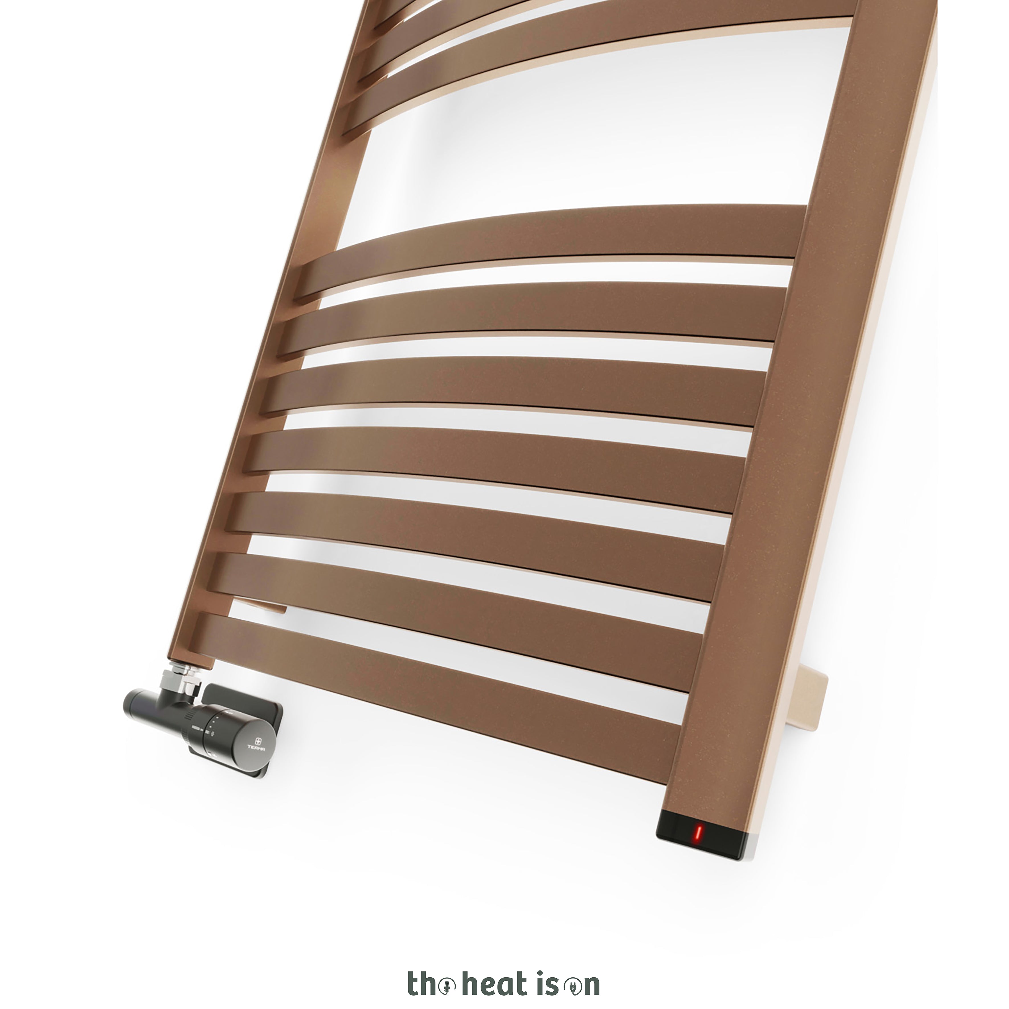 02_terma-dexter-one-dual-fuel-towel-rail_-860h-x-500w_mm_-1344-btus_-400w_-bright-copper-_with-matching-unico-dual-fuel-valve-in-soft-black-_-internal-one-element_-45_60oc