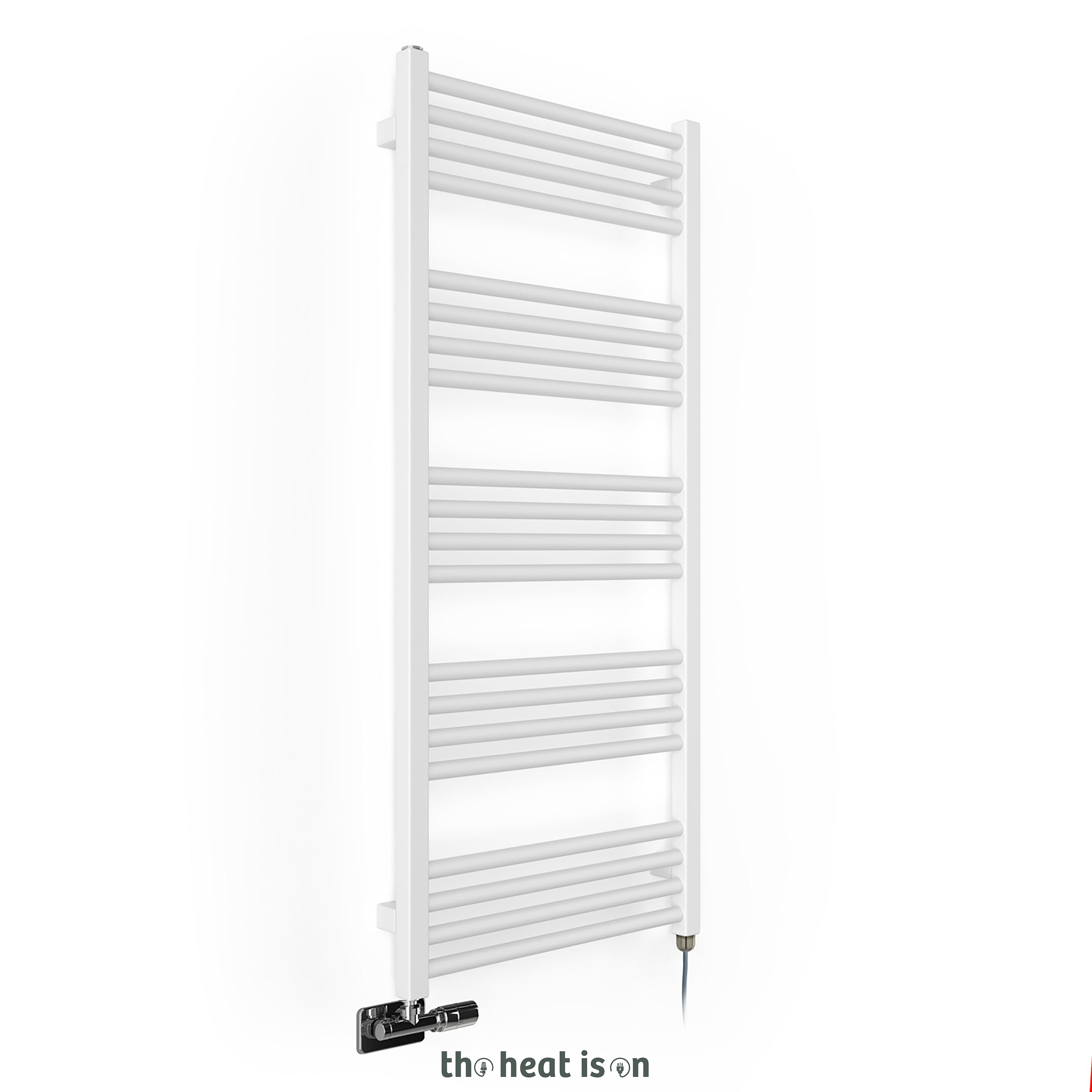 02_terma-fiona-dual-fuel-towel-rail_-1140h-x-500w_mm_-1662-btus_-600w_-super-matt-soft-ral-9016-_with-unico-dual-fuel-valve-in-chrome-_-sim-element_-one-set-temp-65oc