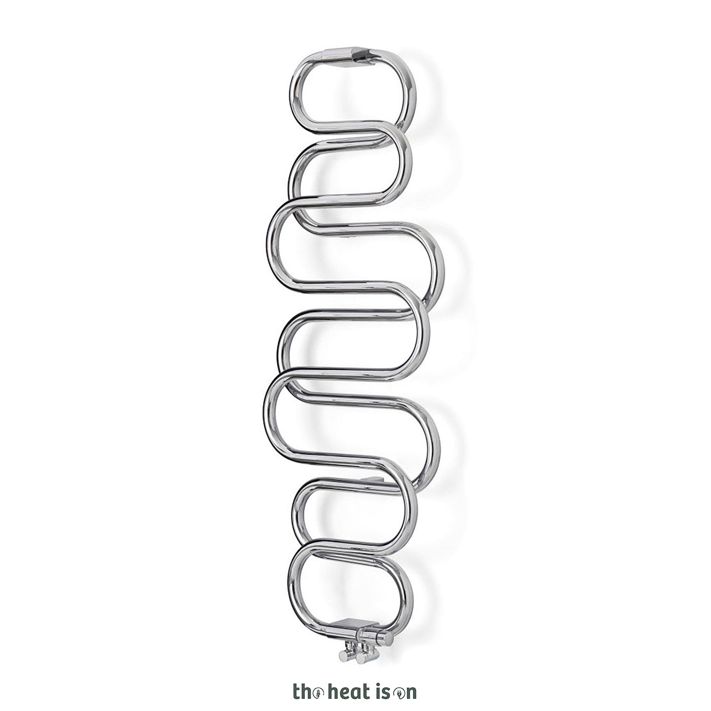 Terma PERLA, 1760h x 500w(mm), 2150 BTUs, Heated Towel Rail, Chrome