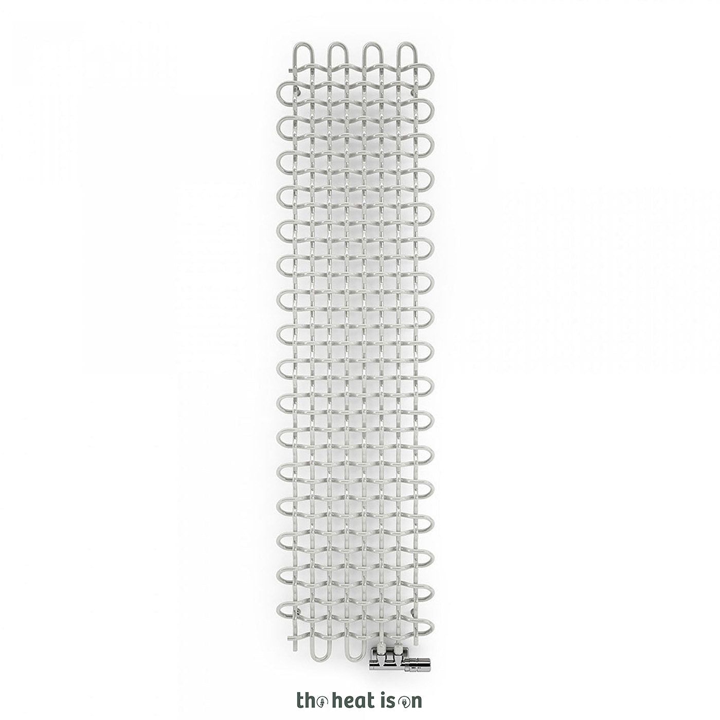 Terma PLC V, 1800h x 463w(mm), 2354 BTUs, Vertical Designer Radiator, RAL 9016 Matt White
