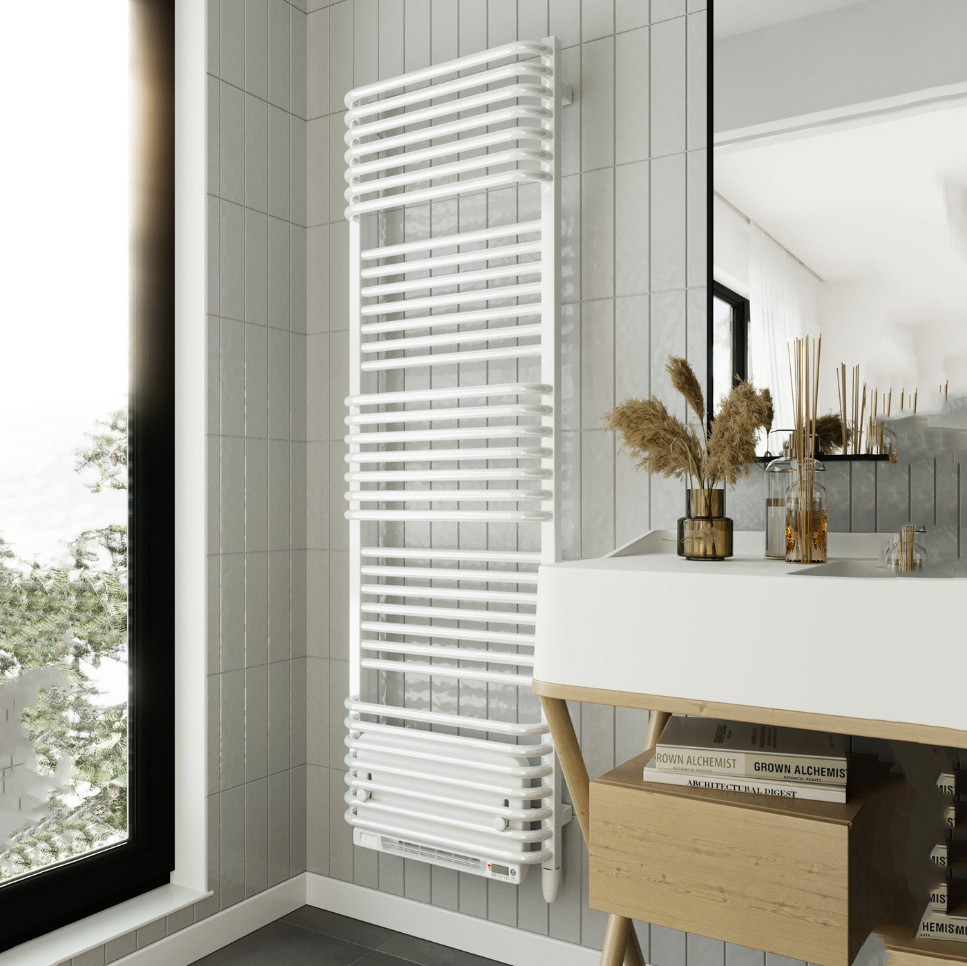 02_terma-pola-blower-e-_30-to-60_c_-1580h-x-500w_mm_-1600w-electric-towel-rail-_800w-convector_-800w-rail_-ral-9016-matt-white