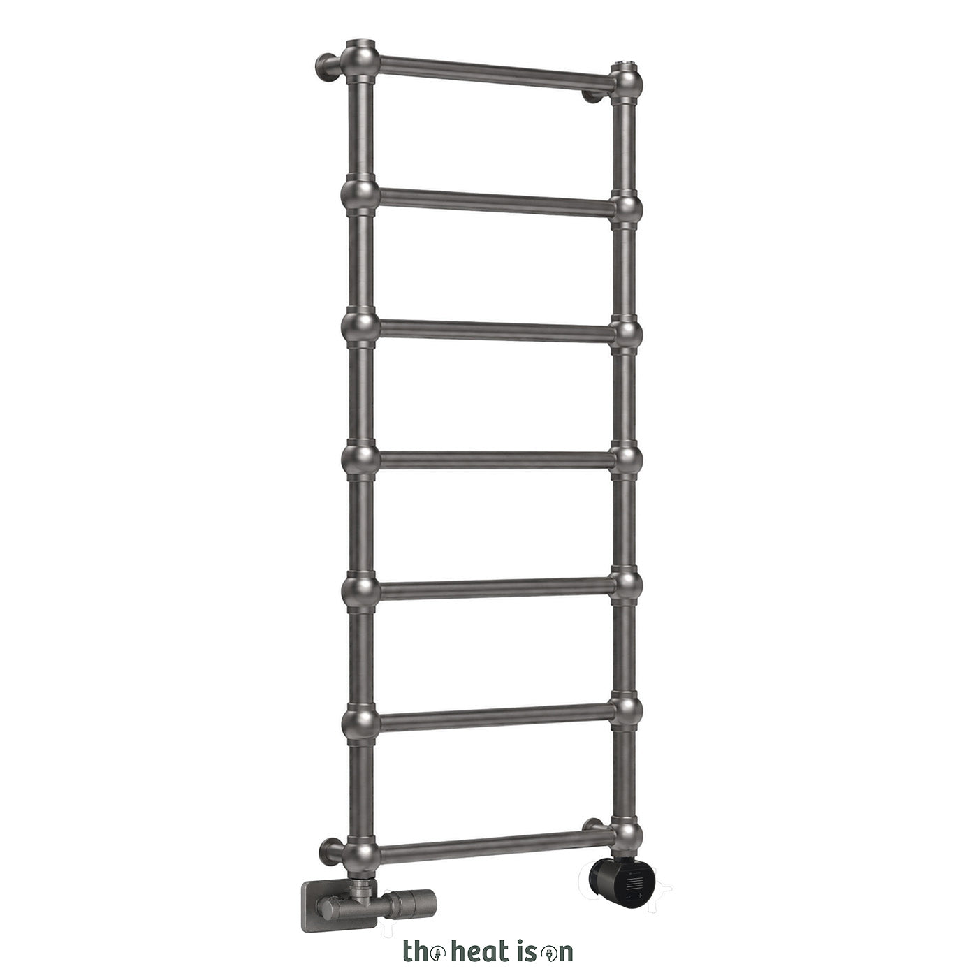 03-terma-retro-dual-fuel-towel-rail-1170h-x-504wmm-1051-btus-300w-raw-metal-premium-wet-paint-with-unico-dual-fuel-valve-in-raw-metal-veo-black-raw-metal-wi-fi-element-30-60-c