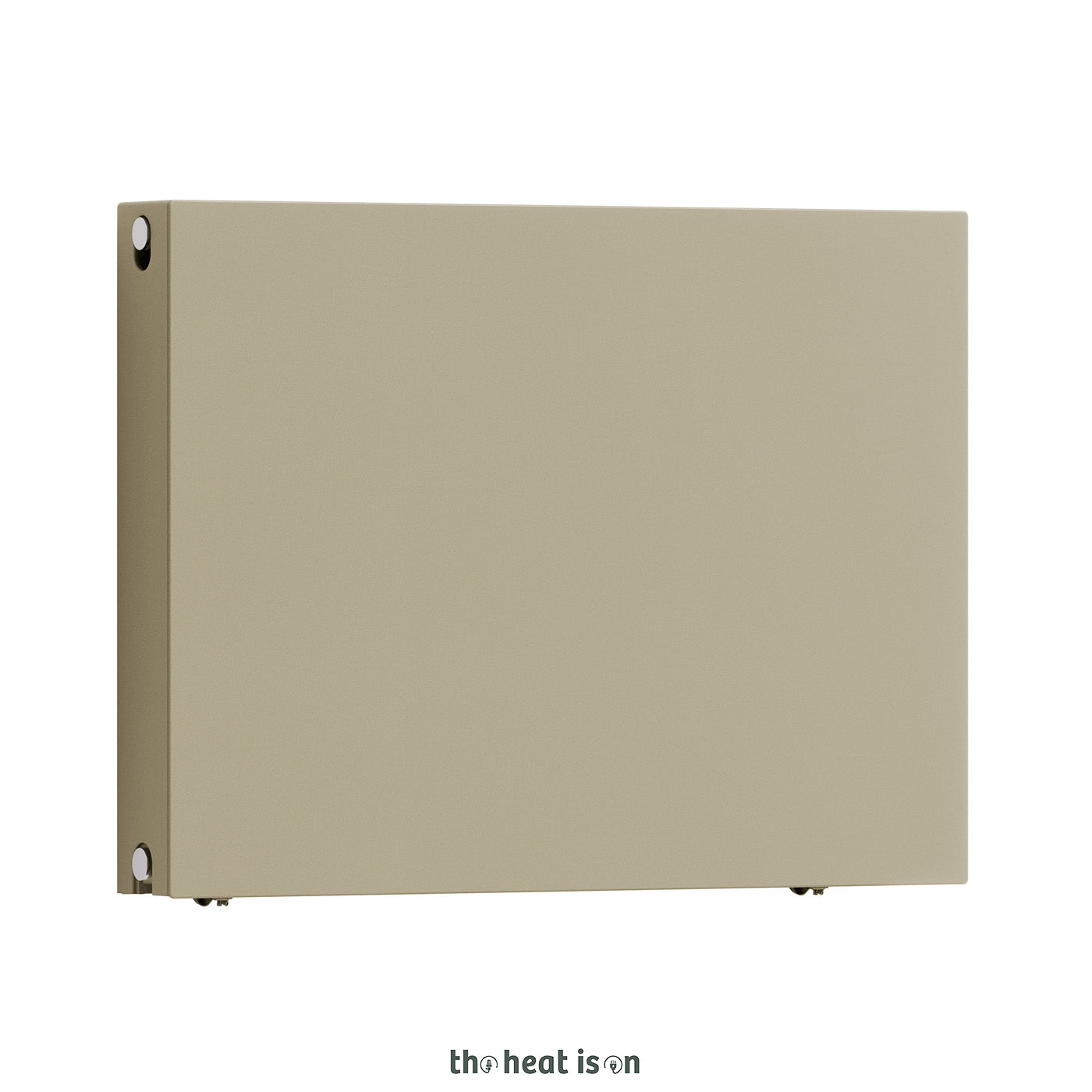 Terma SOLID, 600h x 800w(mm), 3787 BTUs, Horizontal Designer Radiator, California Beige