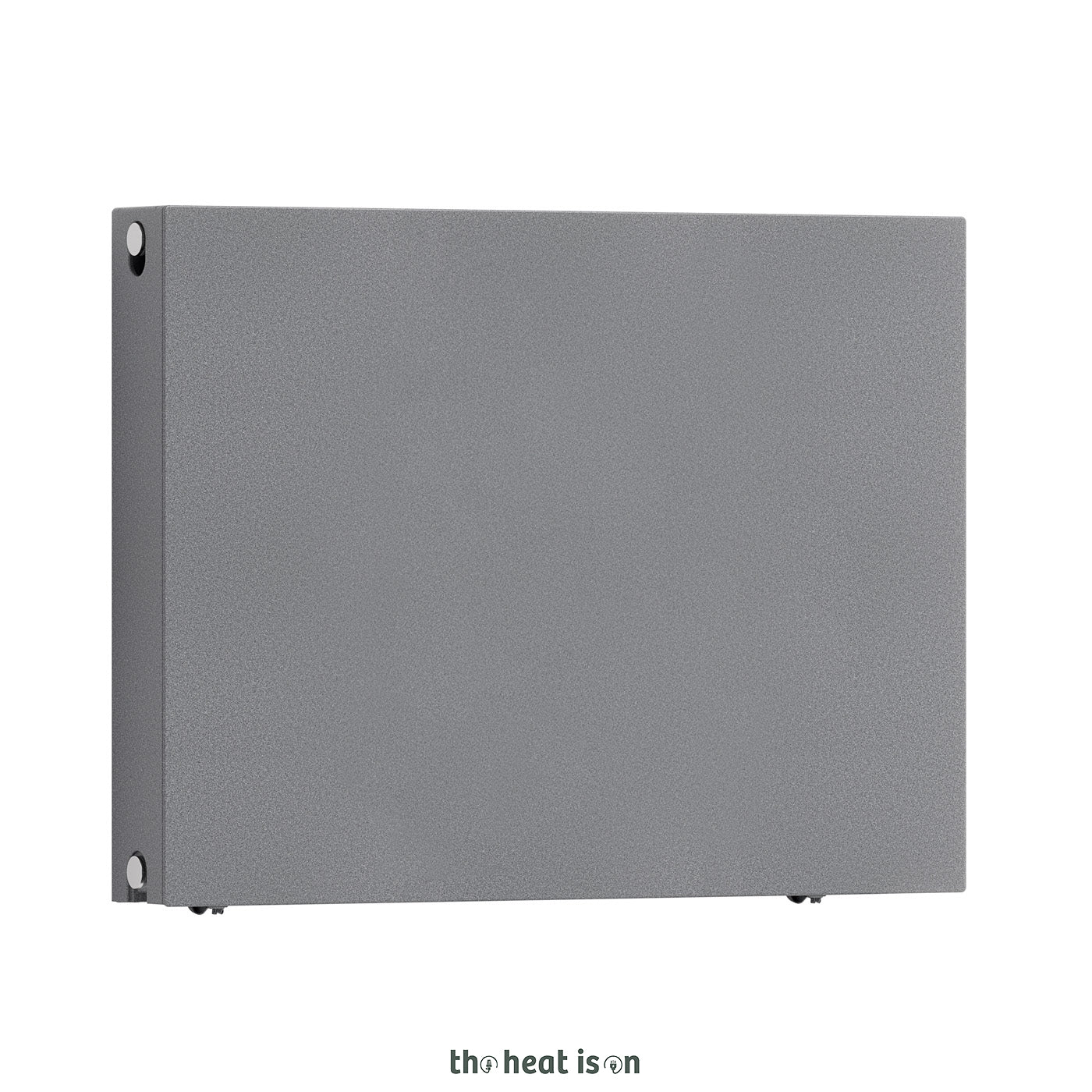 Terma SOLID, 600h x 800w(mm), 3787 BTUs, Horizontal Designer Radiator, Salt & Pepper