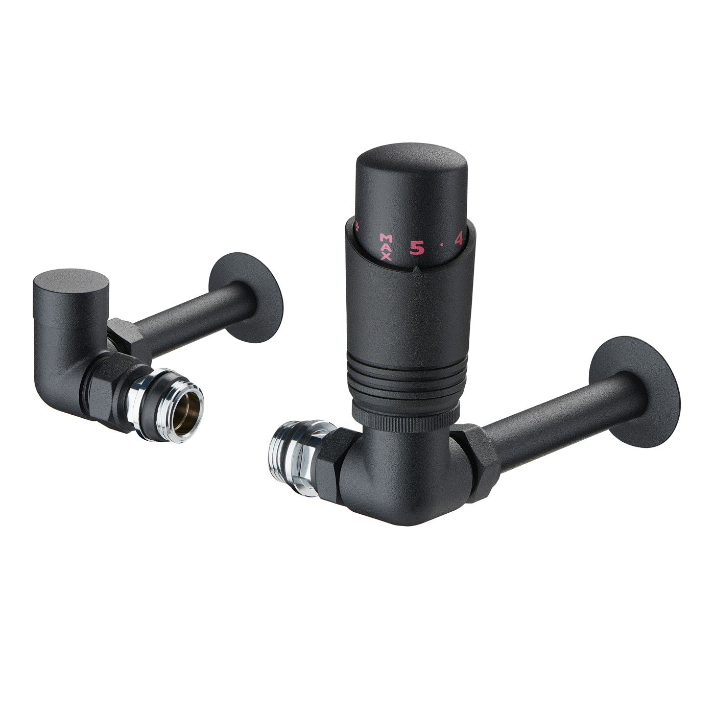 03_130mm-Pipe-Sleeving-_-Metal-Collar-Set-for-Radiator-Valve-Pipework_-Matt-Textured-Black