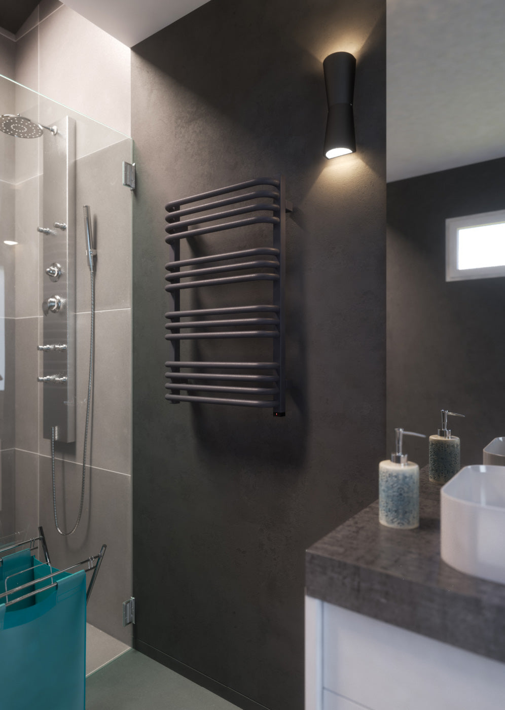 03_Terma-ALEX-ONE-_-45_60-deg._-760h-x-500w_mm_-400w-Electric-Towel-Rail_-Modern-Grey