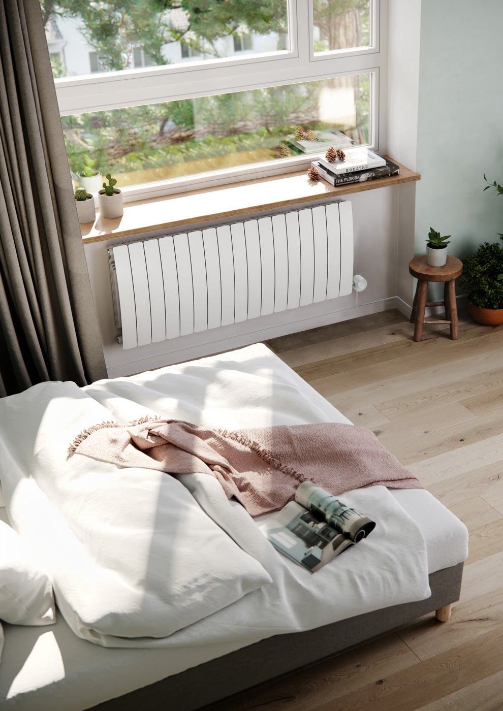 03_Terma-BERGAMO-_Wi-Fi_-UK-plug_-590h-x-1360w_mm_-2-Kw-Electric-Radiator_-White-Matt