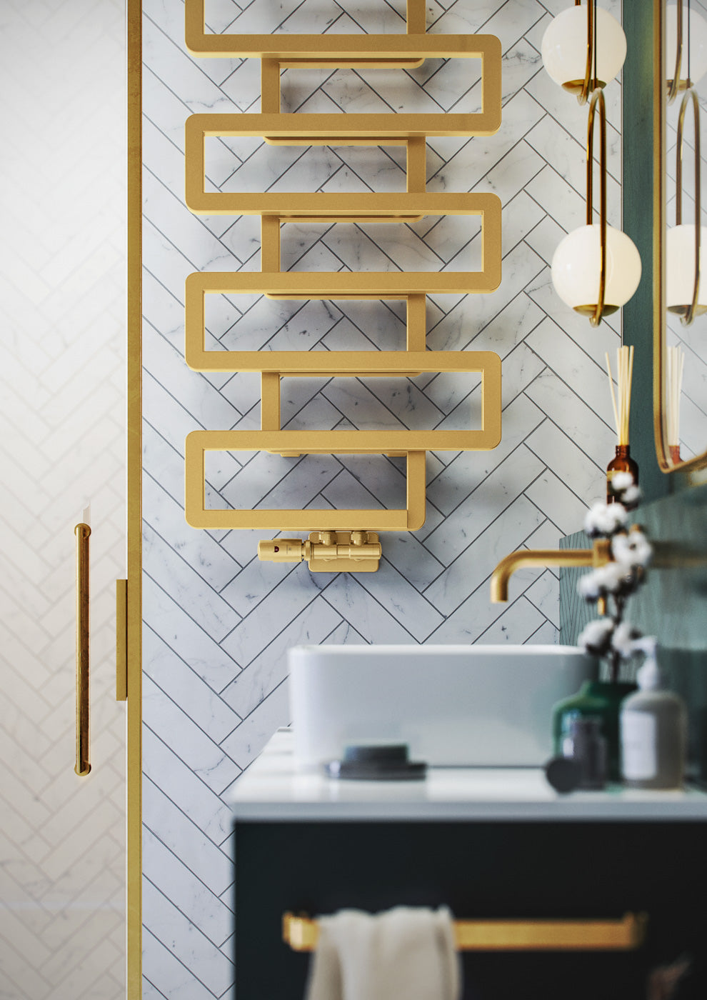 03_Terma-BOOKIE_-1155h-x-500w_mm_-2110-BTUs-Heated-Towel-Rail_-Brass