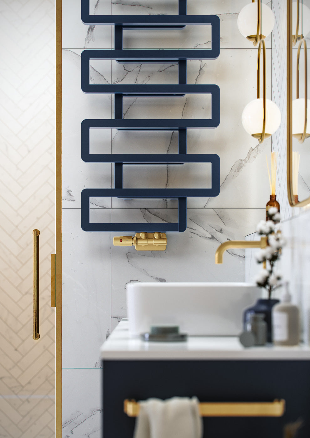 03_Terma-BOOKIE_-1155h-x-500w_mm_-2110-BTUs-Heated-Towel-Rail_-Denim-Blue