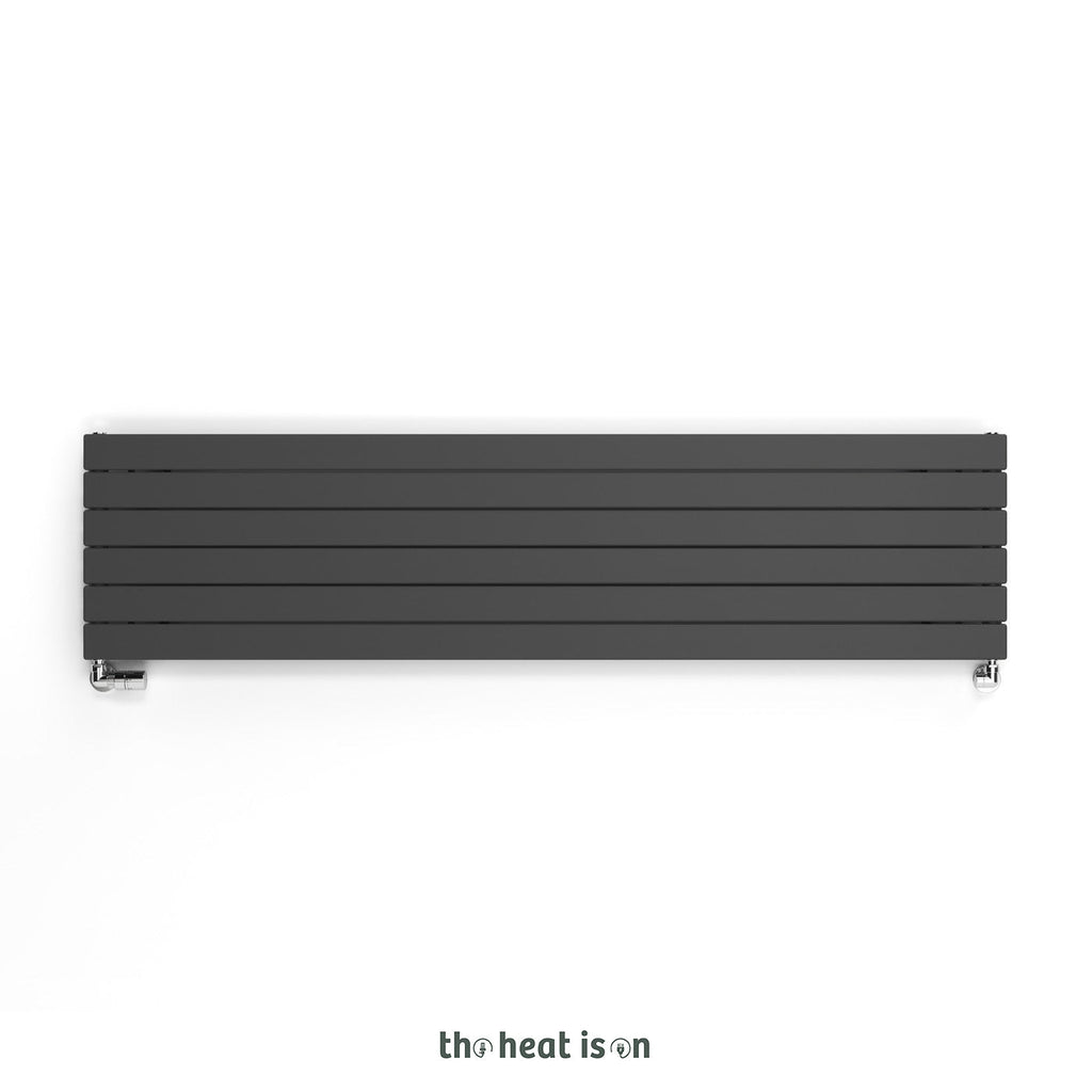 Terma FORTE Single Grey Designer Radiator 440hx1800w 2667 BTUs