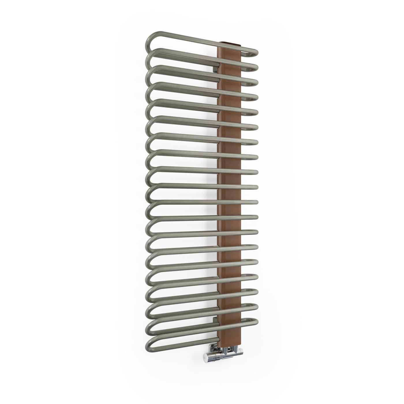 03_Terma-MICHELLE_-1200h-x-500w_mm_-2459-BTUs-Heated-Towel-Rail_-Nickel-Gloss-_Bars_-_-Copper-_Masking