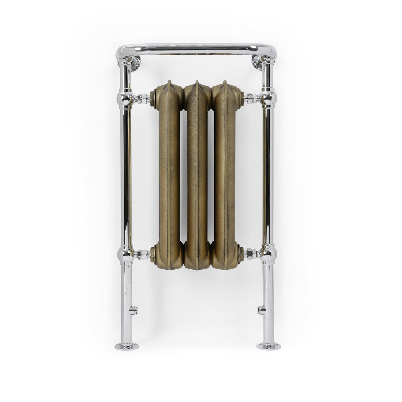 03_Terma-PLAIN-TOWEL-RAIL_-900h-x-490w_mm_-1217-BTUs_-Heated-Towel-Rail_-Antique-Brass-_Radiator_-_-Chrome-_Surround