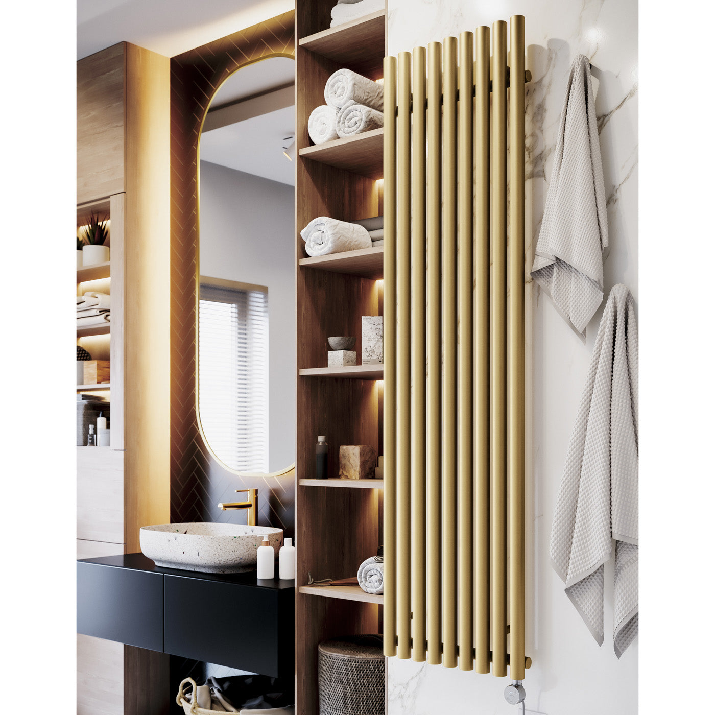 03_Terma-ROLO-ROOM-E-_Bluetooth_-1800h-x-480w_mm_-1-Kw-Electric-Radiator_-Matt-Brass