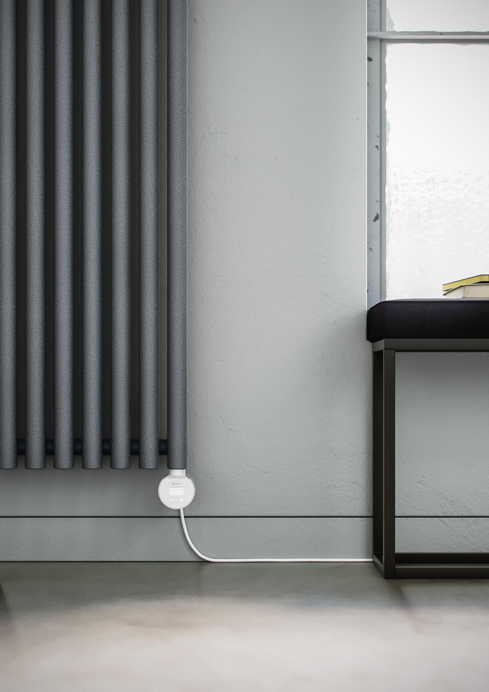 03_Terma-ROLO-ROOM-E-_Wi-Fi_-UK-plug_-2000h-x-590w_mm_-1.5-Kw-Electric-Radiator_-Textured-Salt-n-Pepper-Grey