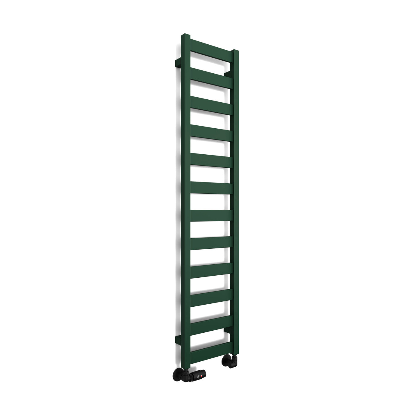 03_Terma-VIVO_-1390h-x-300w_mm_-1215-BTUs-Heated-Towel-Rail_-RAL-6028-_Matt_-Green