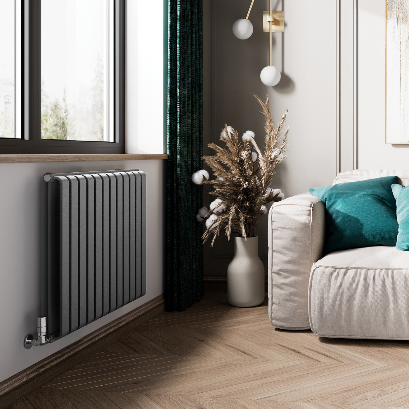 03_Terma-WARP-ROOM_-630h-x-785w_mm_-2960-BTUs-Designer-Radiator_-Salt-n-Pepper