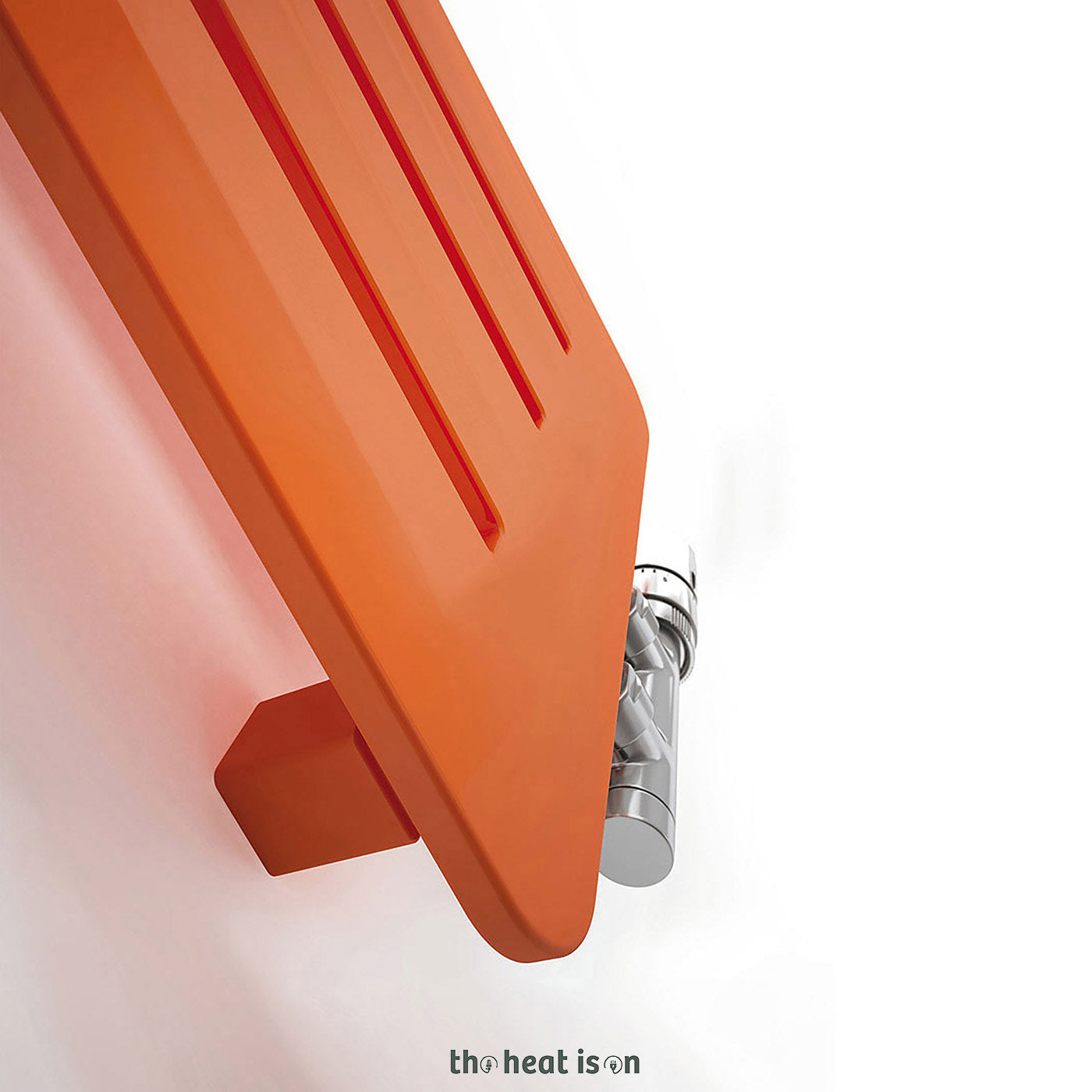 Terma AERO V, 1800h x 325w(mm), 1795 BTUs, Vertical Designer Radiator, RAL 2003 Matt Orange