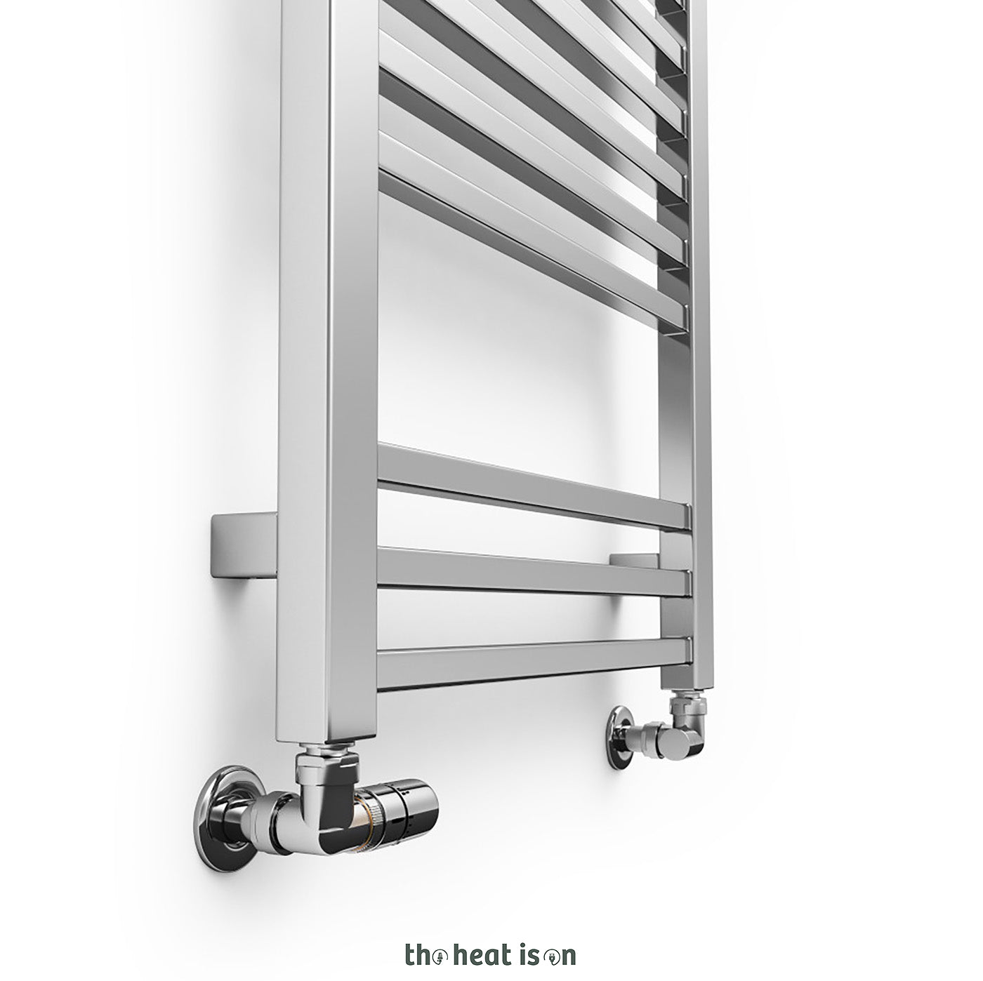 Terma BONE, 1260h x 500w(mm), 1716 BTUs, Heated Towel Rail, Inox