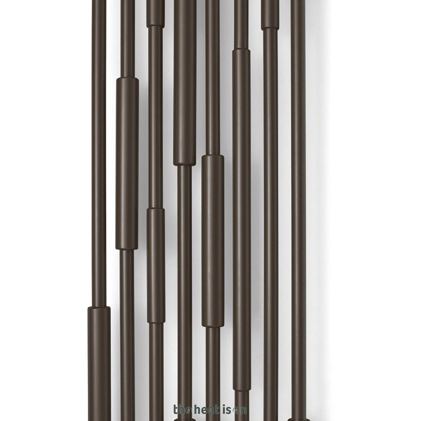 Terma CANE, 1900h x 390w(mm), 2621 BTUs, Vertical Designer Radiator, Vibrant Brown